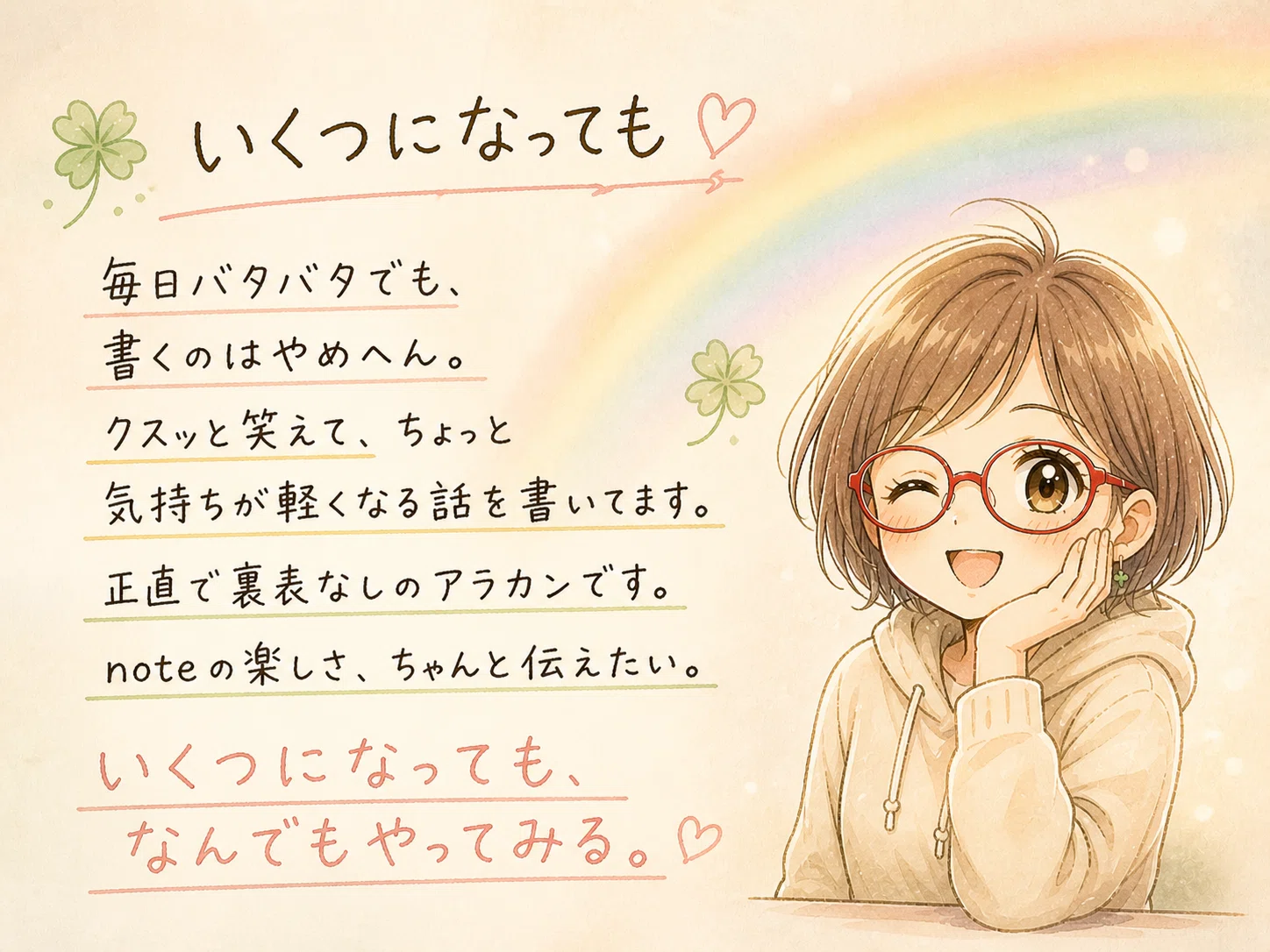 プロフィール画像｜いくつになっても🍀みーって呼んでね🦦