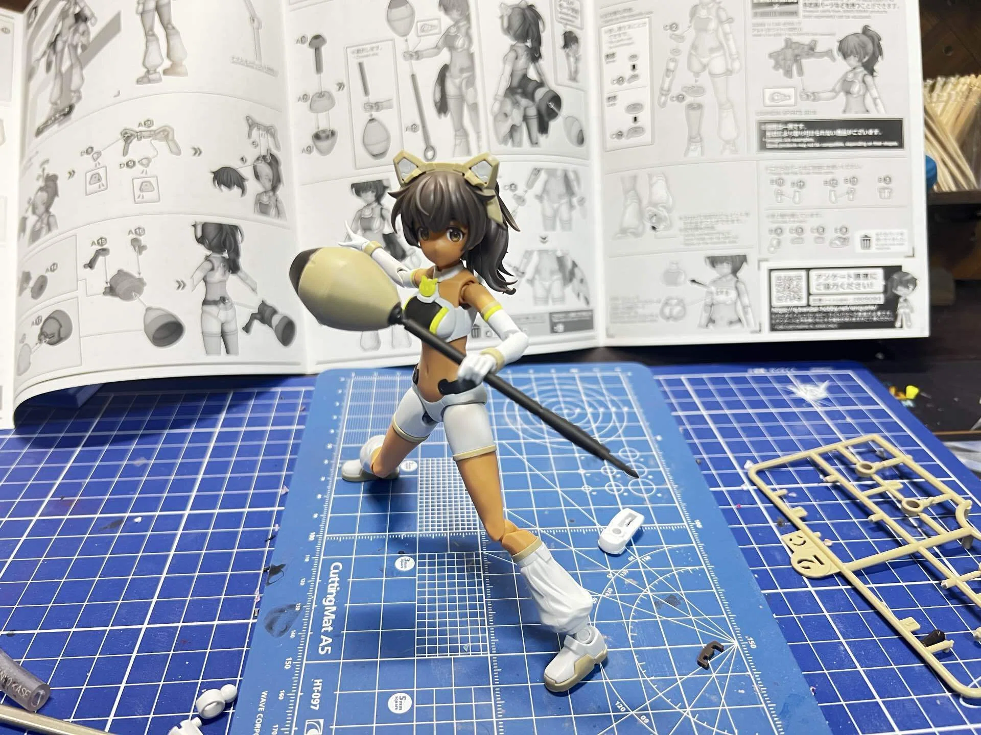 美プラ日記】ルルチェ 仮組み完了｜プラモデル魂 金八