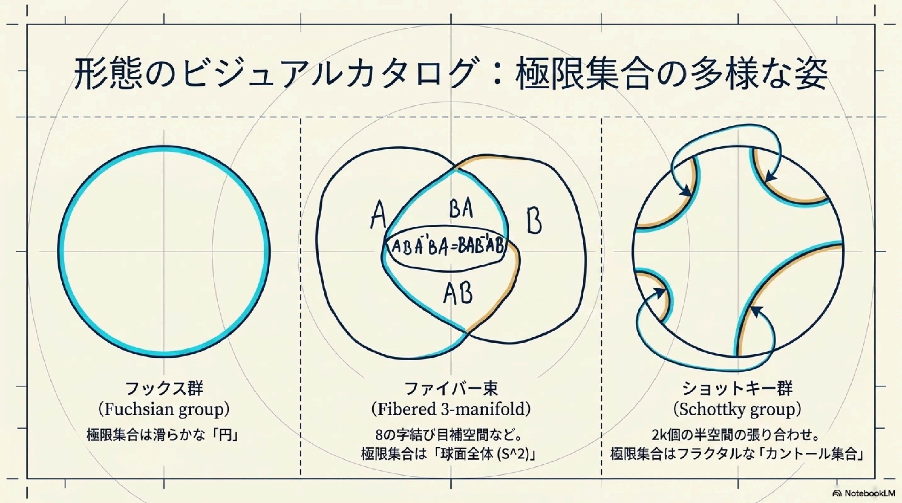 クライン群の幾何学：双曲多様体と境界のトポロジー（サーストン
