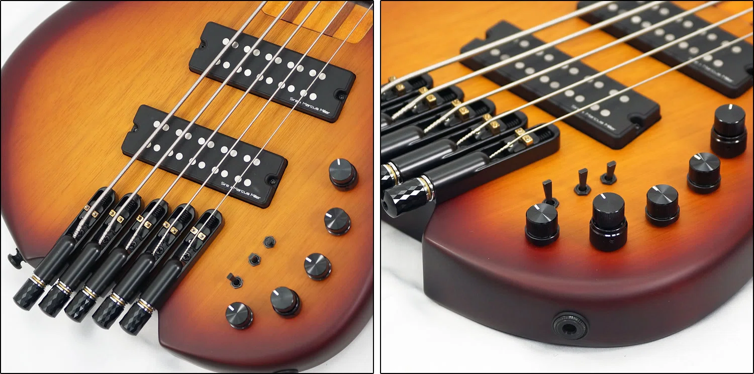 マーカス×Sireによるマルチスケール採用5弦ヘッドレスベースが現品限り