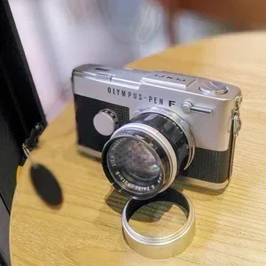 現状品　OLYMPUS PEN FTズイコ－ レンズ付き OLYMPUS PEN-FT + F.Zuiko Auto-s 38mm f1.8 - 三葉堂寫眞機店