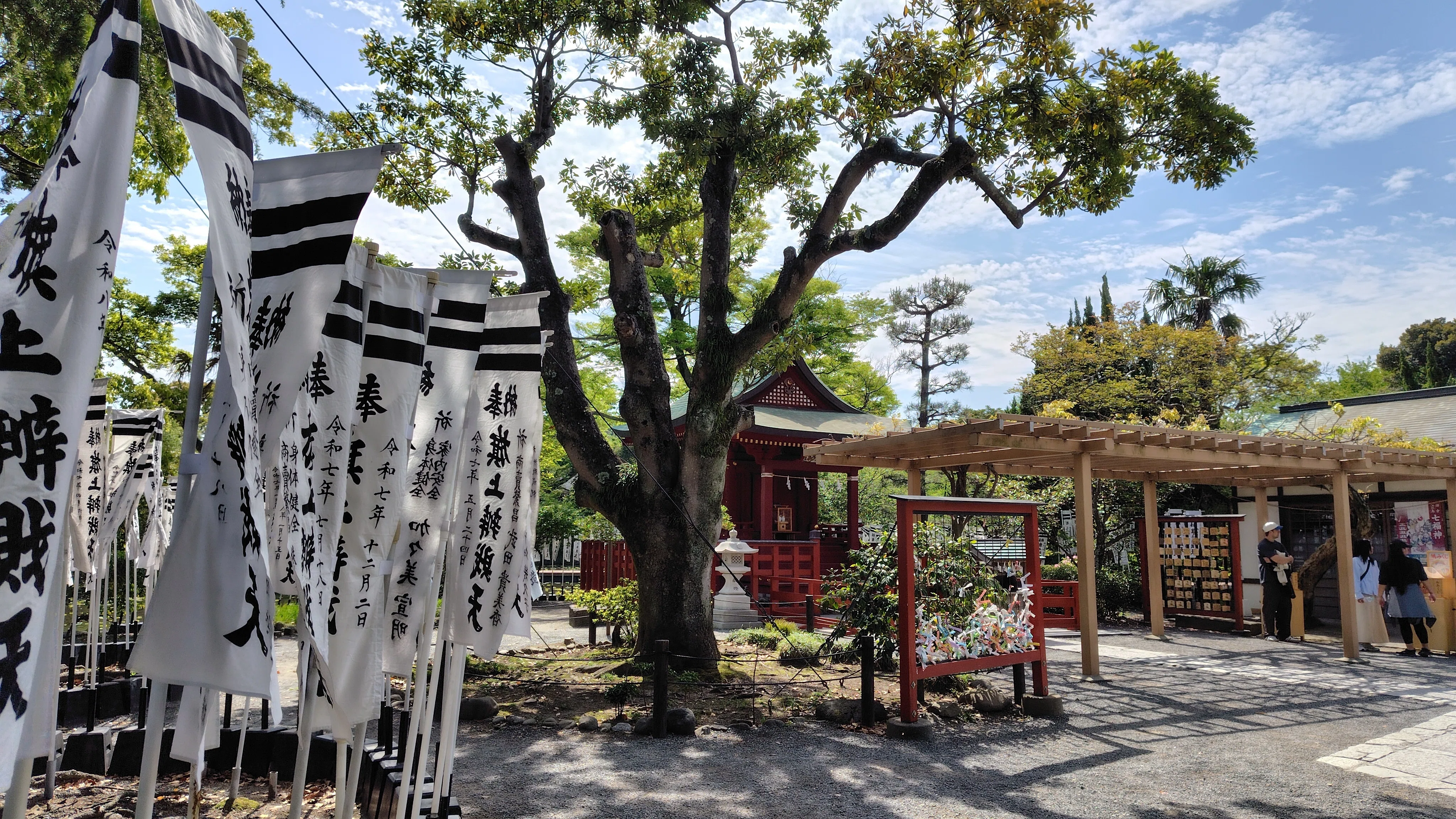 鎌倉 鶴岡八幡宮 旗上弁財天社 辯才天｜唐崎夜雨