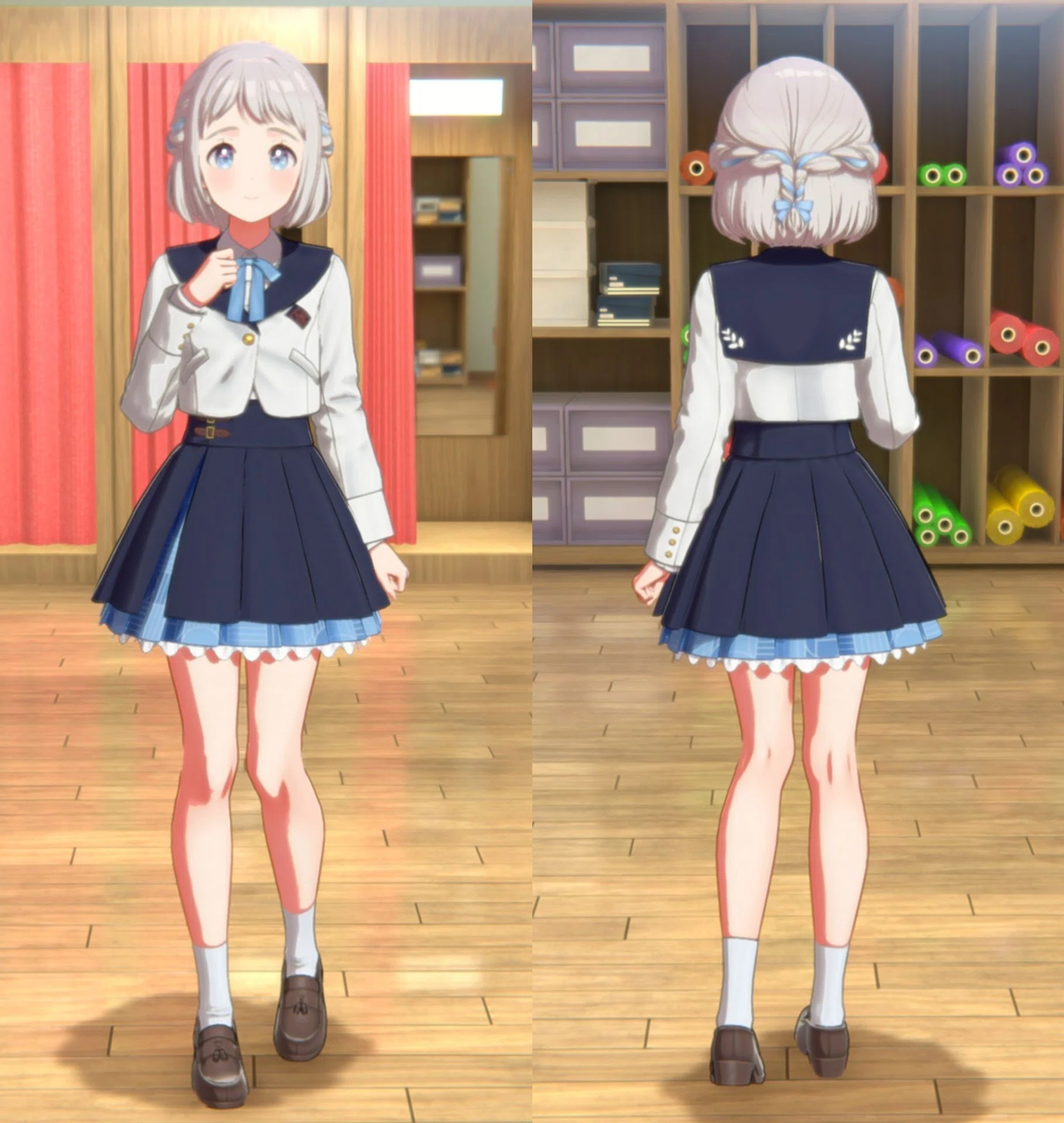 学マス】アイドルの制服眺めるだけ｜ハトキタ