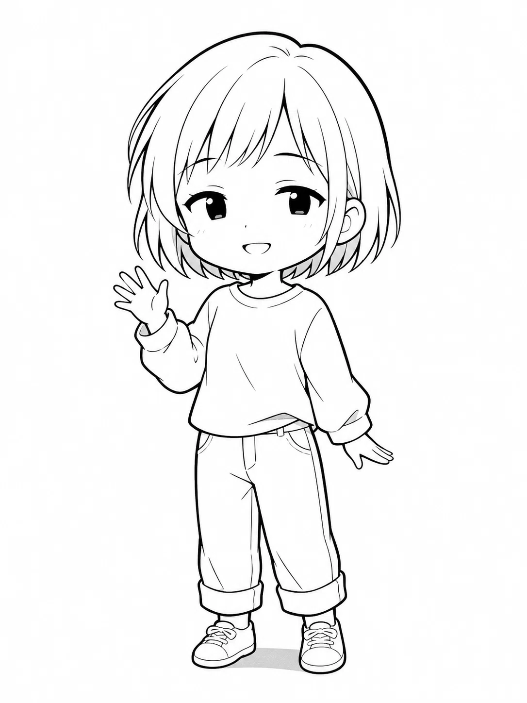 プロンプト共有】ChatGPT Image2.0で白黒シンプルな絵出力｜ゆりしー