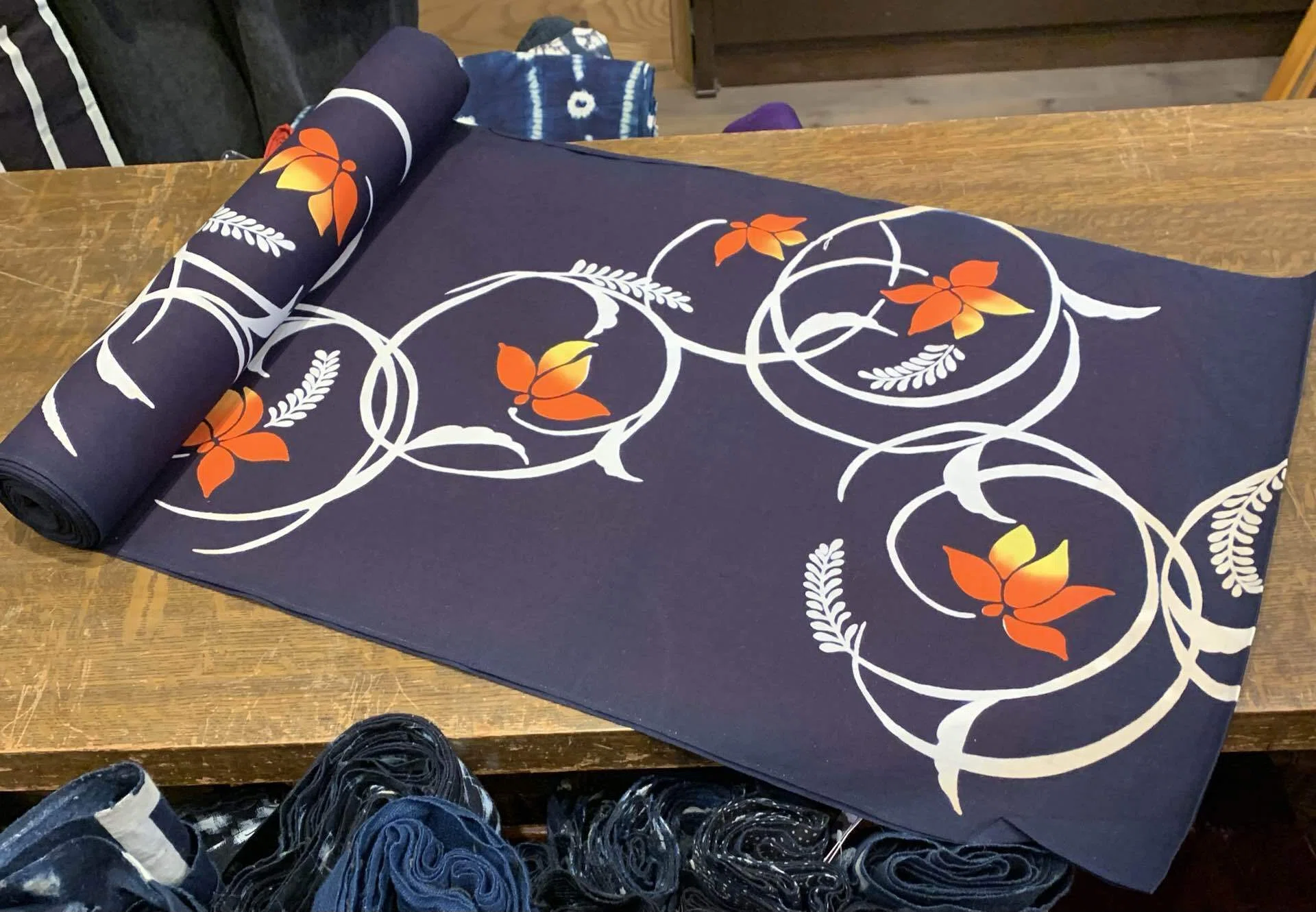 1,100円の木綿反物──中古着物店という入口｜Iuka