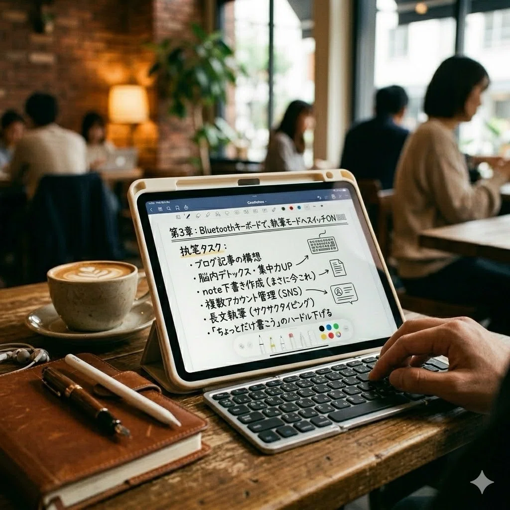 ☕☕【2026年最新】カフェ×iPad miniの相性が最高すぎる。身軽で