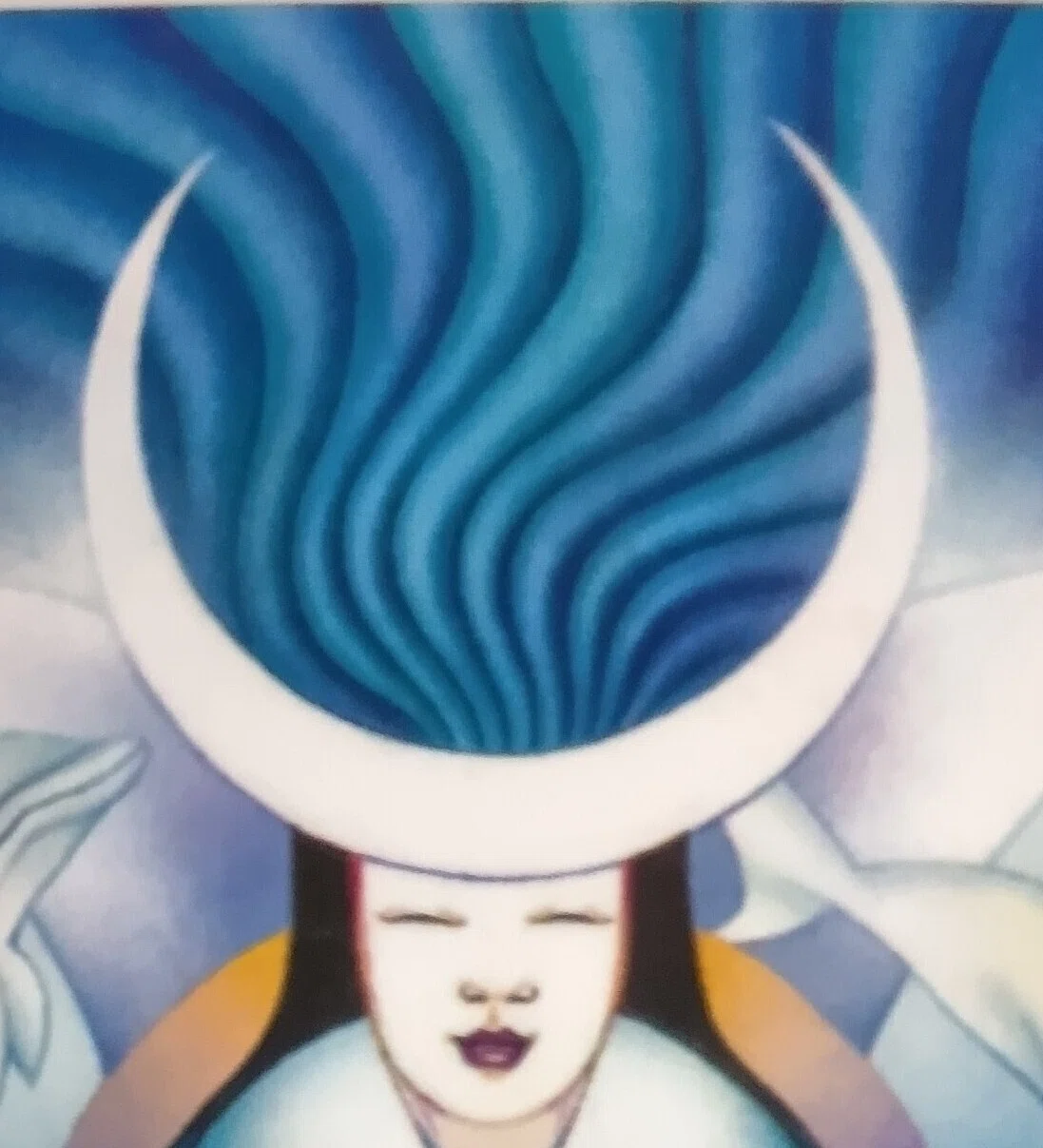 OSHO禅タロット ― 心の旅日記》 「INNER VOICE」 (内なる声)｜梅花藻が好き