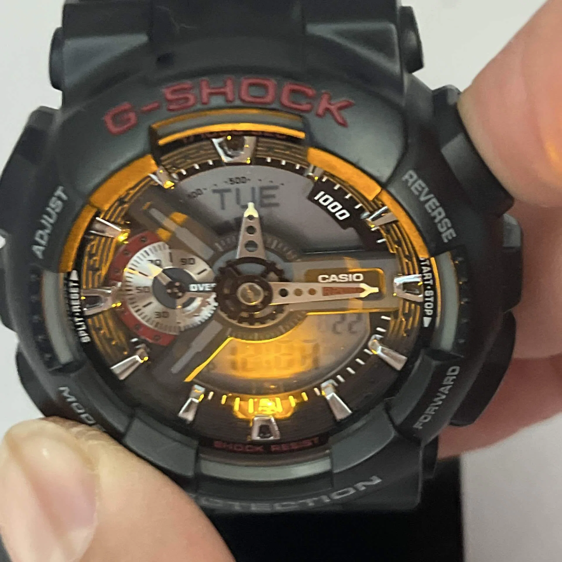 レビュー】G-SHOCK GA-110-1AJF｜現場で使ってわかった、“本物の道具 