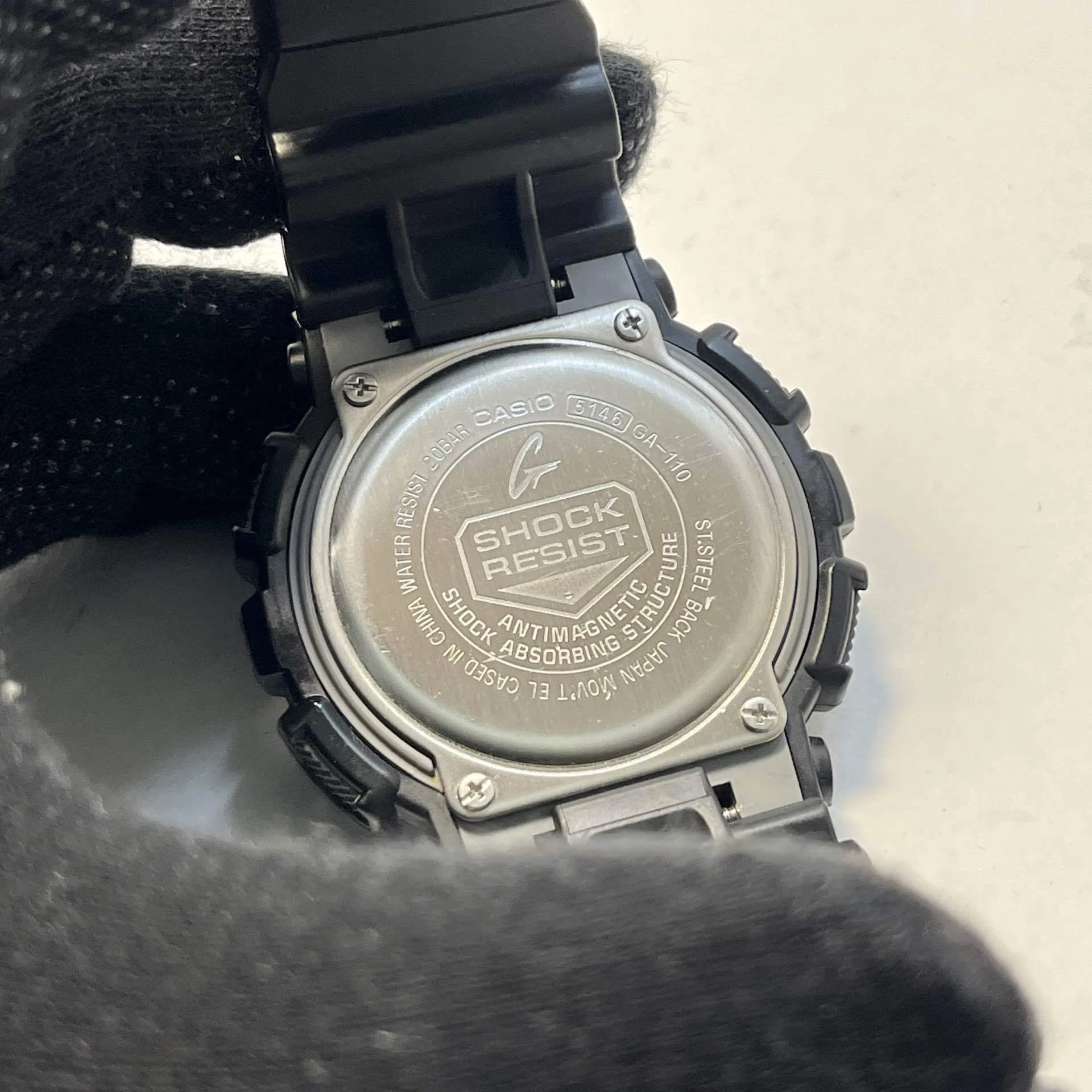 レビュー】G-SHOCK GA-110-1AJF｜現場で使ってわかった、“本物の道具 