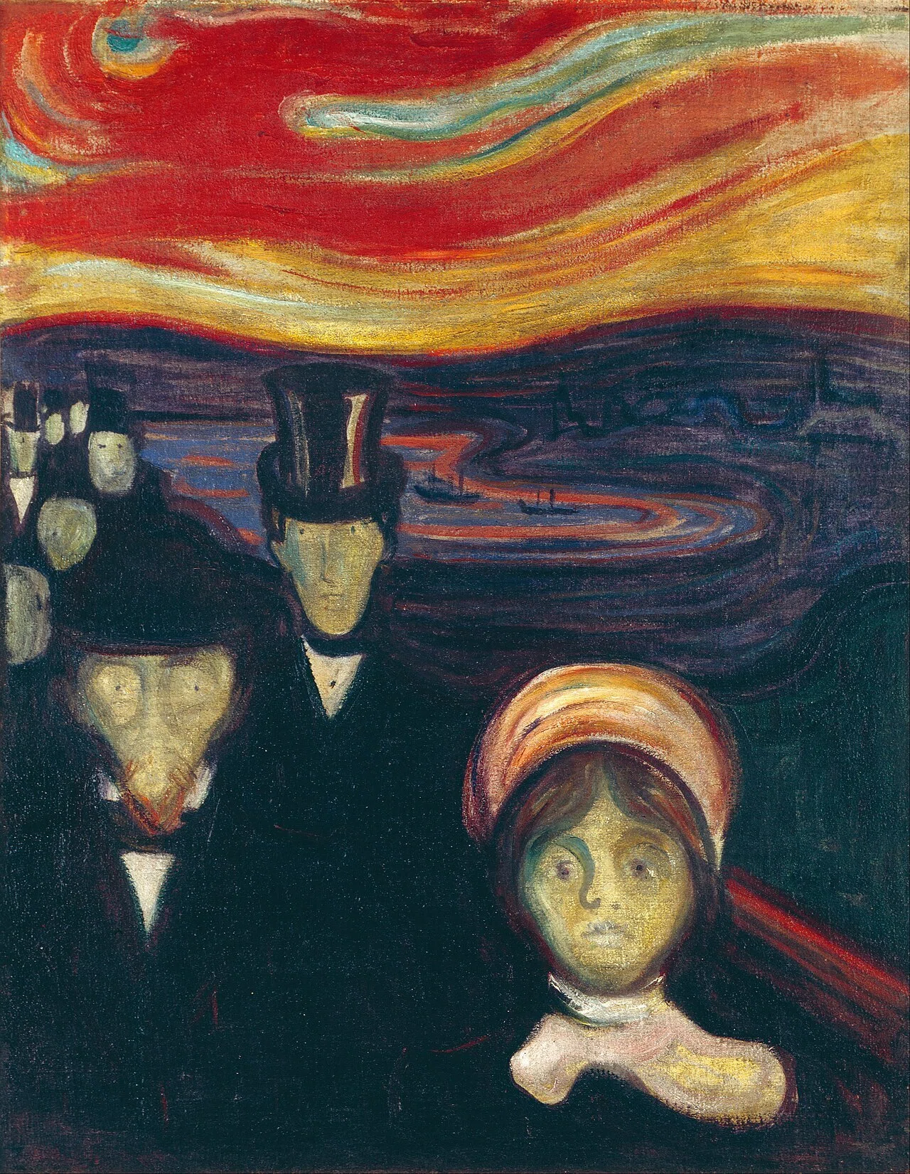 Collective Loneliness, Trembling Red] Munch's 'Anxiety