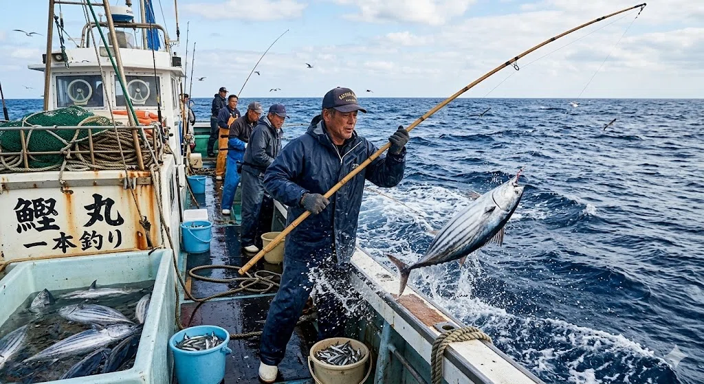 🌊 初鰹|日本食文化 🇯🇵 寿司編|和食ペディア WashokuPedia|HATSU-GATSUO/Cá ngừ vằn đầu mùa ...