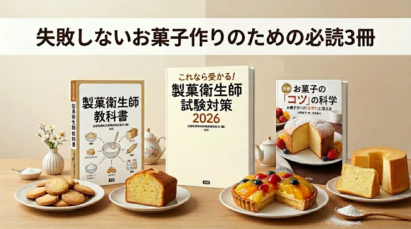 保存版】お菓子作りの「なぜ」が解ける！現役プロが推奨する一生モノの