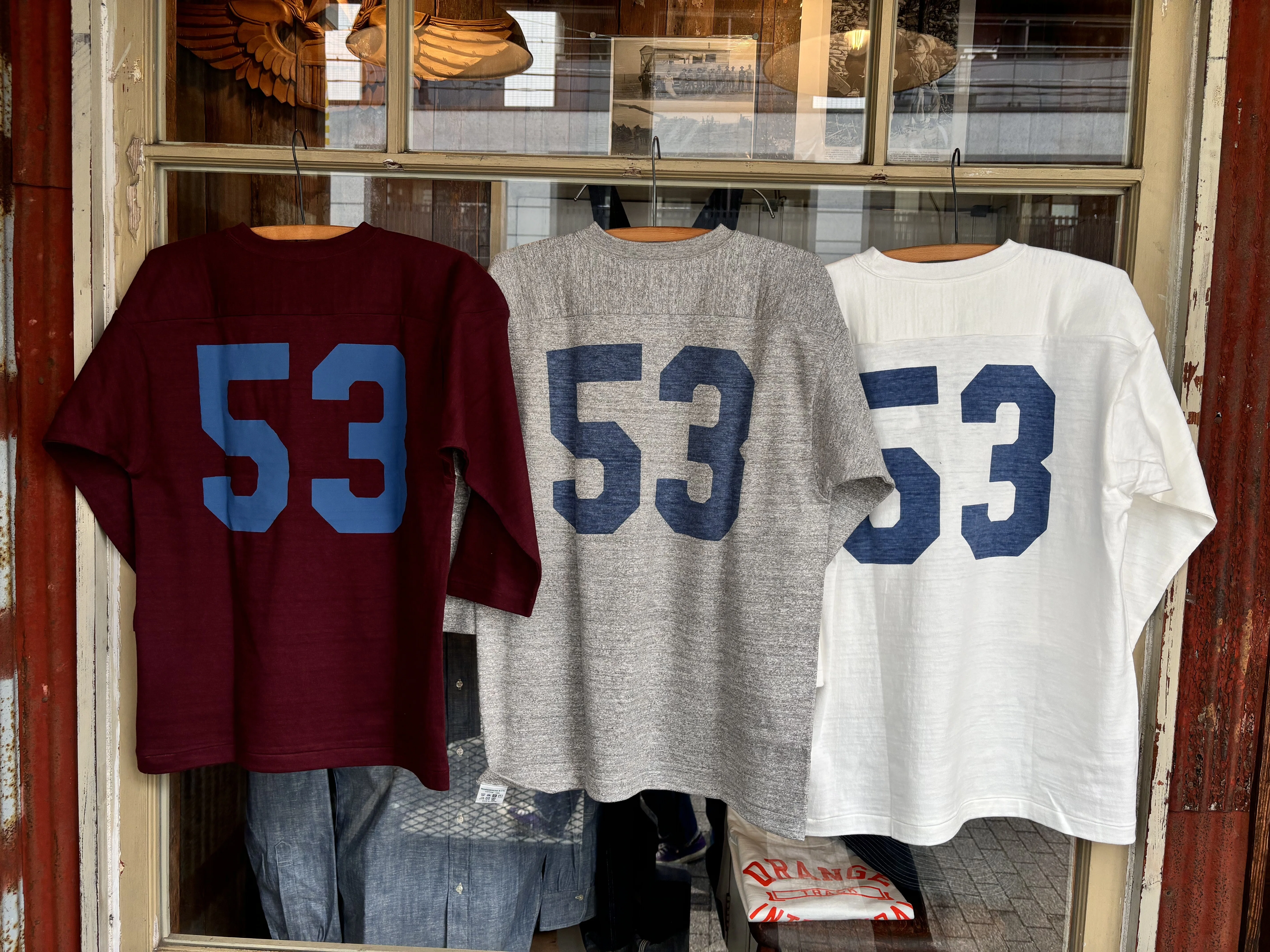 Lot 4063 7分袖フットボールT 《26SS》｜warehousestaff