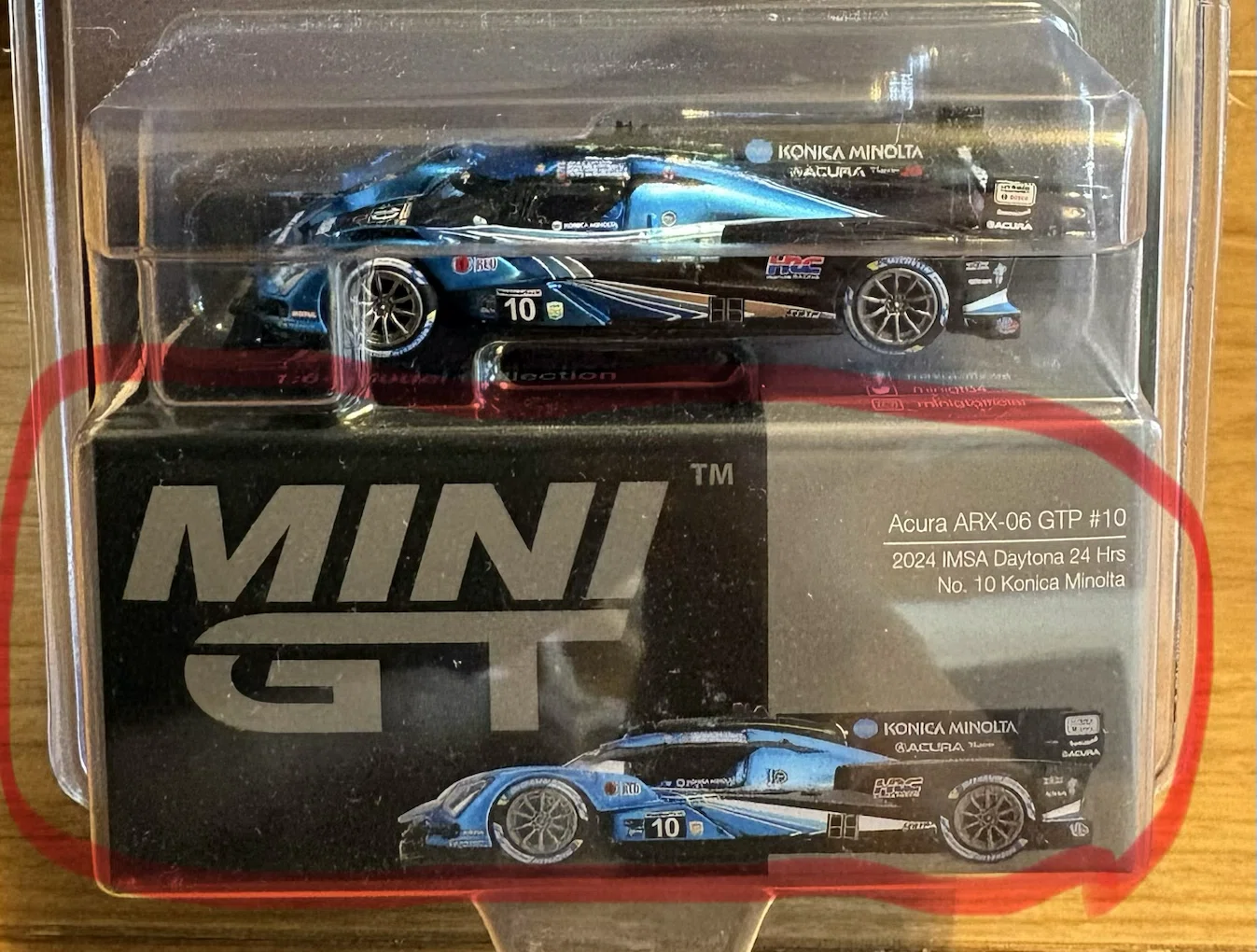 ミニカー紹介】MINI GT アキュラ ARX-06｜ラジコン永遠の初心者