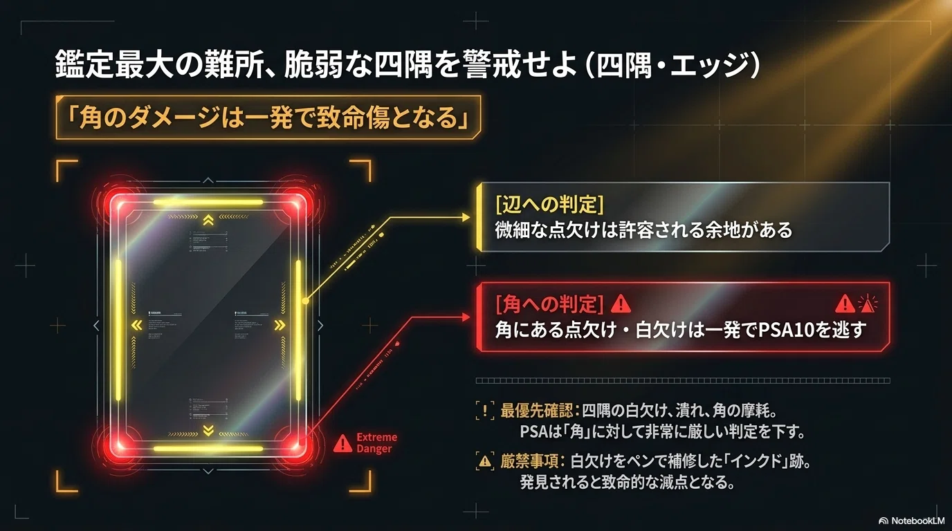 psa10確認用 PSA鑑定力：PSA10を掴むための極限検品ガイド｜ぴか