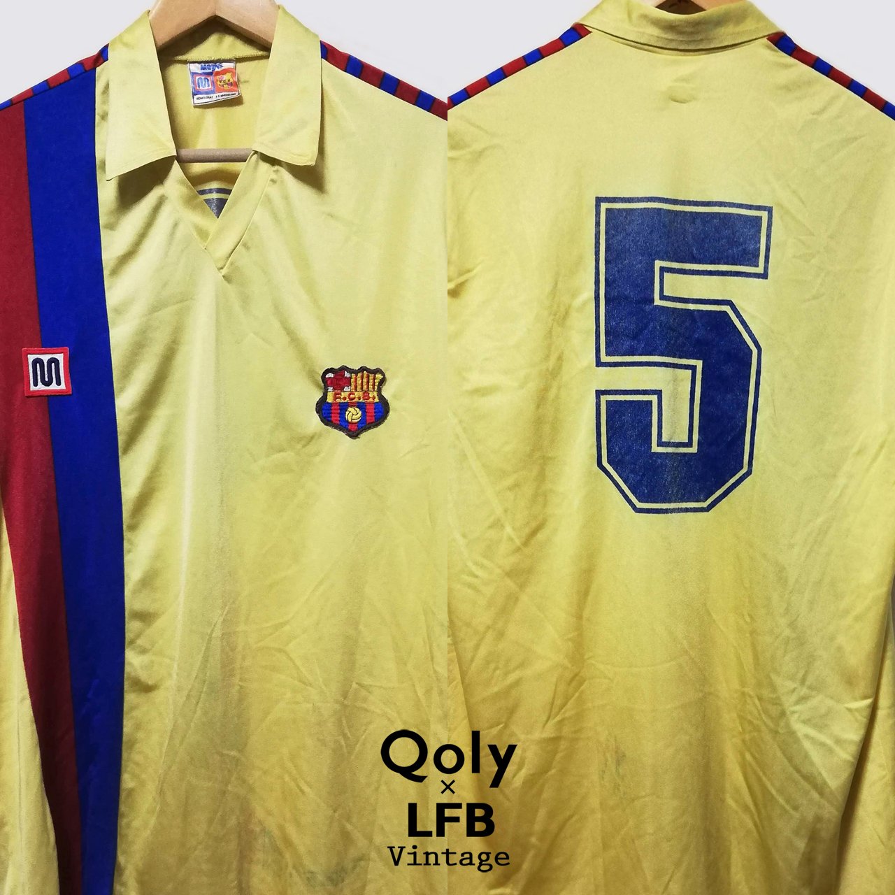 MEYBA時代のバルセロナ！80年代の「実着用」ユニフォーム｜Qoly LFB