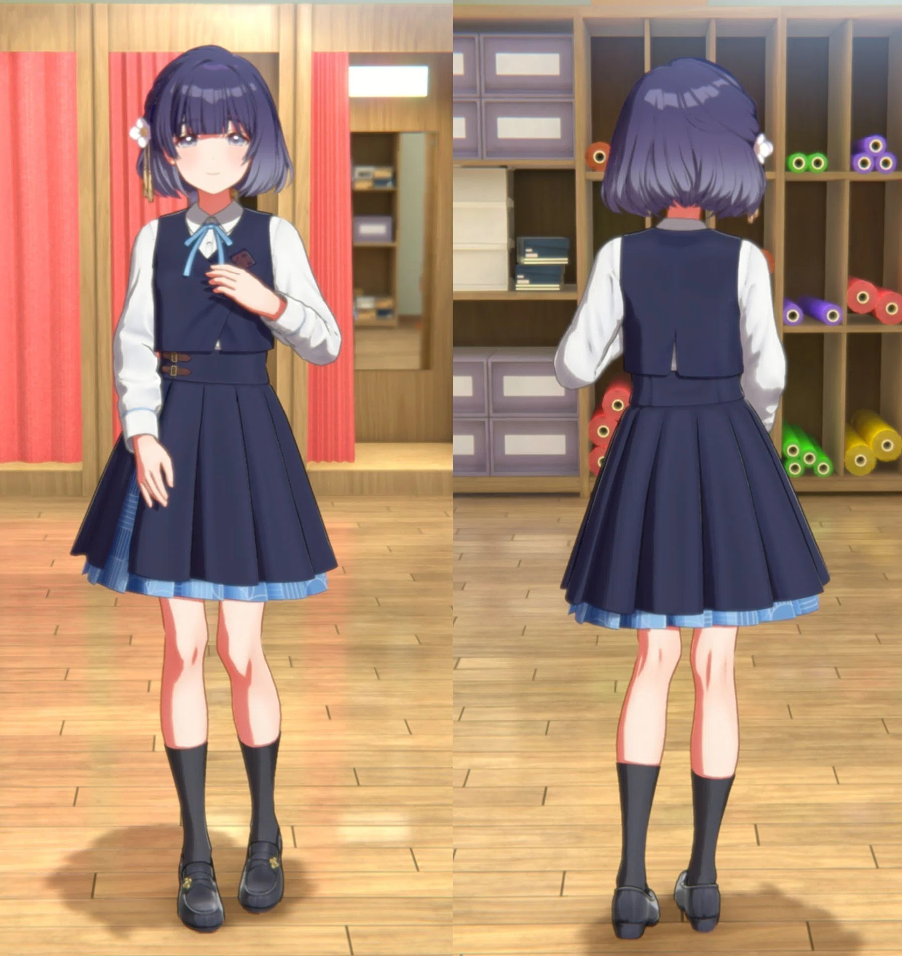 学マス】アイドルの制服眺めるだけ｜ハトキタ
