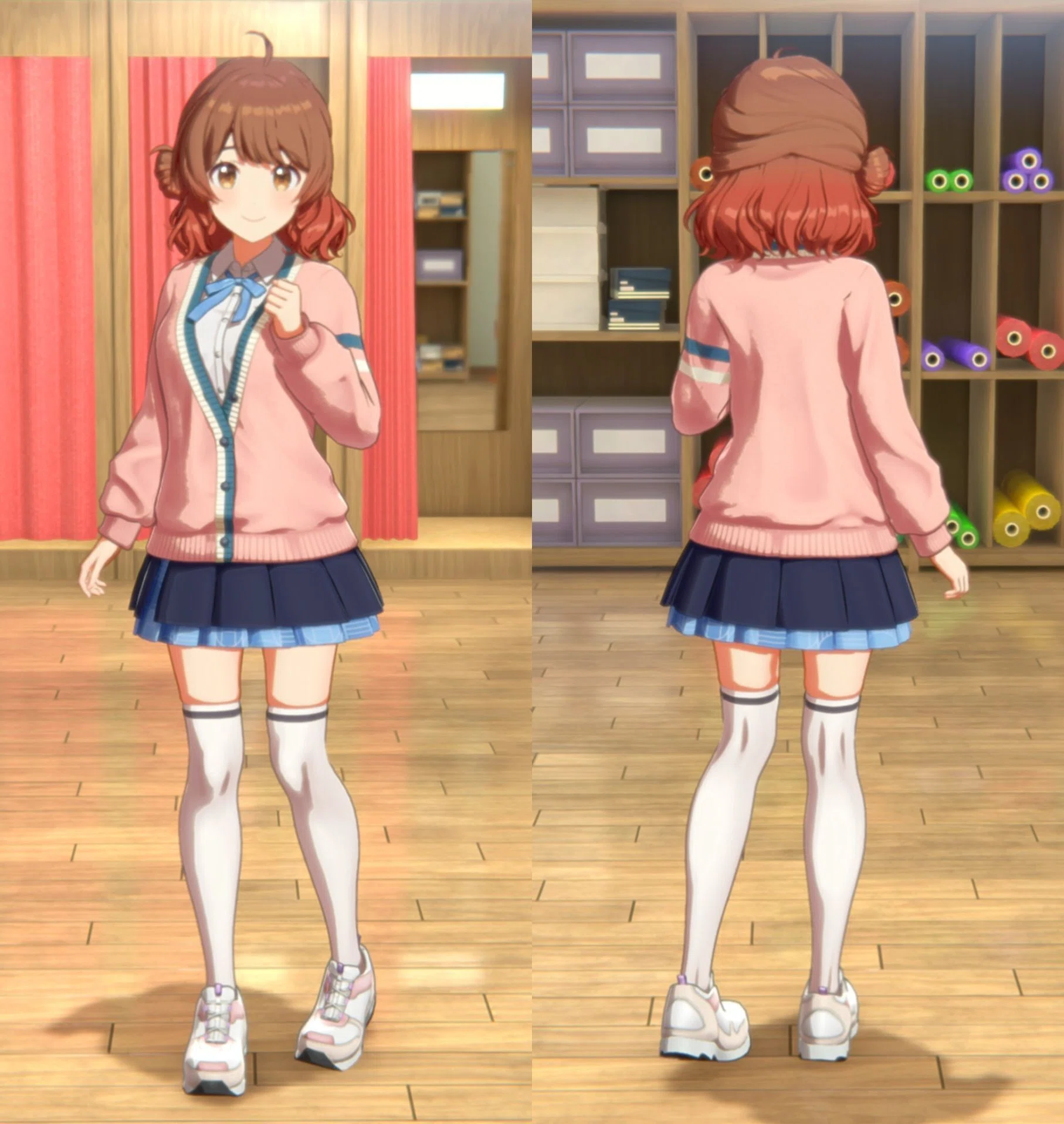 学マス】アイドルの制服眺めるだけ｜ハトキタ