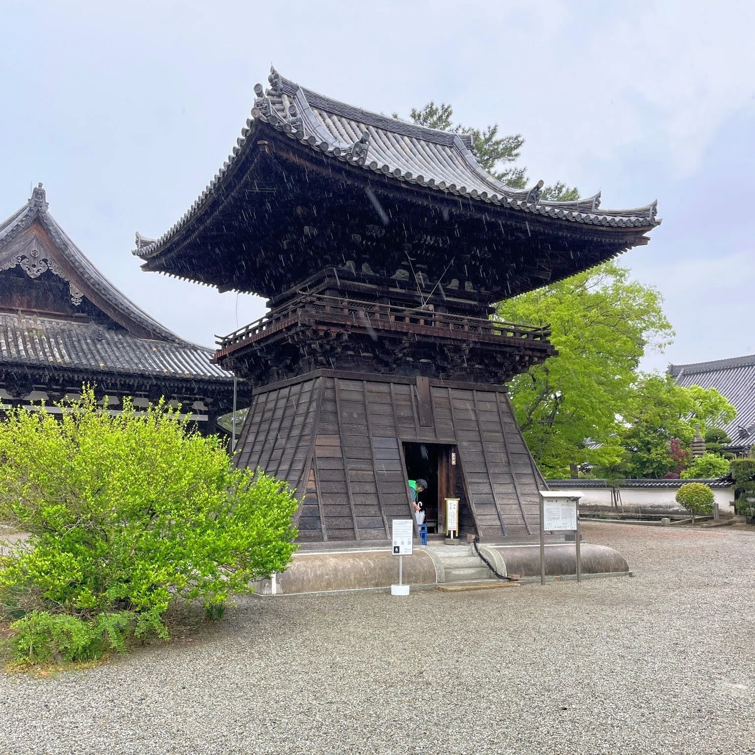 兵庫・加古川の鶴林寺 鐘つきと観音さま｜美術館とお寺と猫