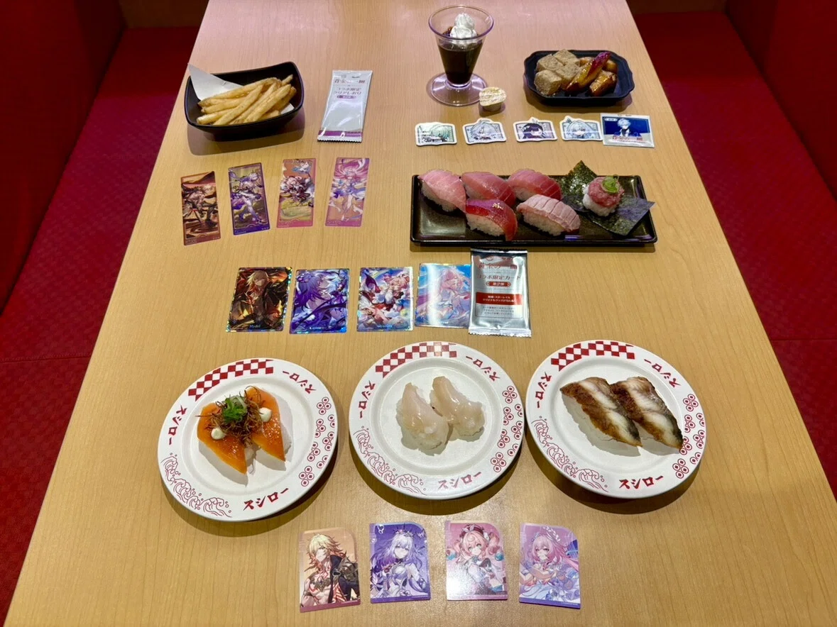 スシロー】スペースファンタジーRPG『崩壊：スターレイル』とコラボ第2