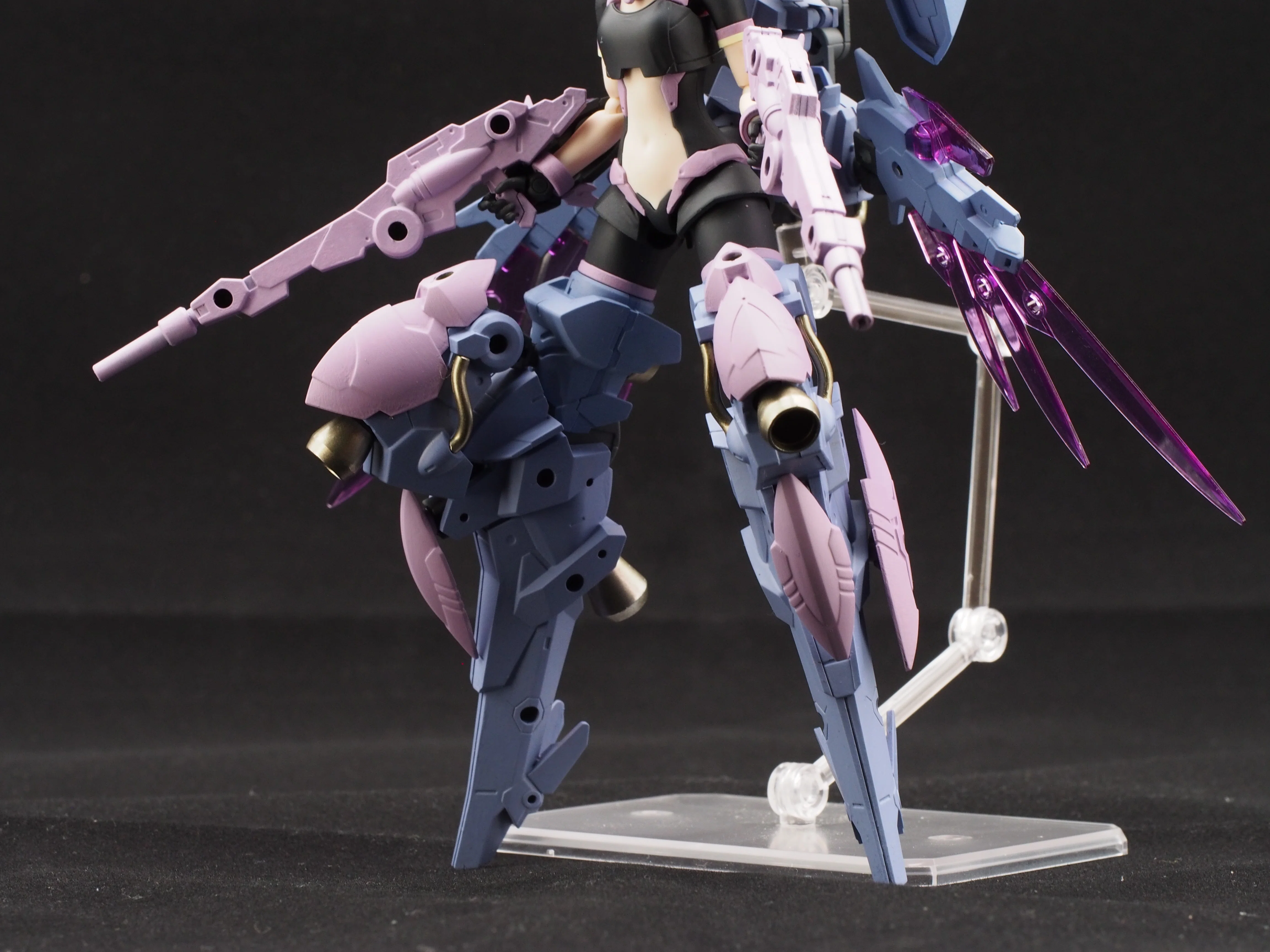 筆塗り全塗装｜【後編】30MSと30MMをミキシングしてみる ティアーシャ