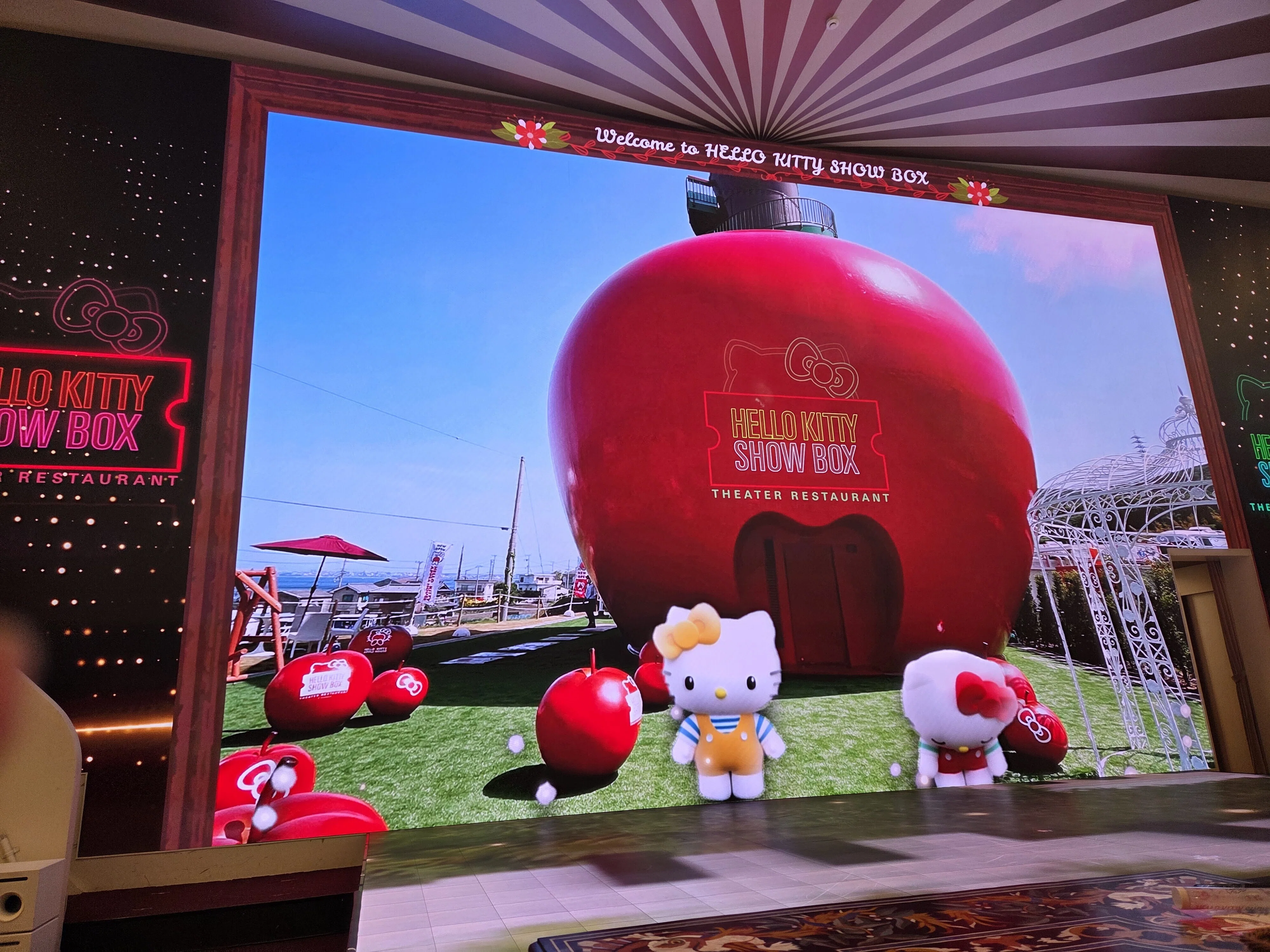 ハローキティショーボックス🍎ひとり遠征｜むすび