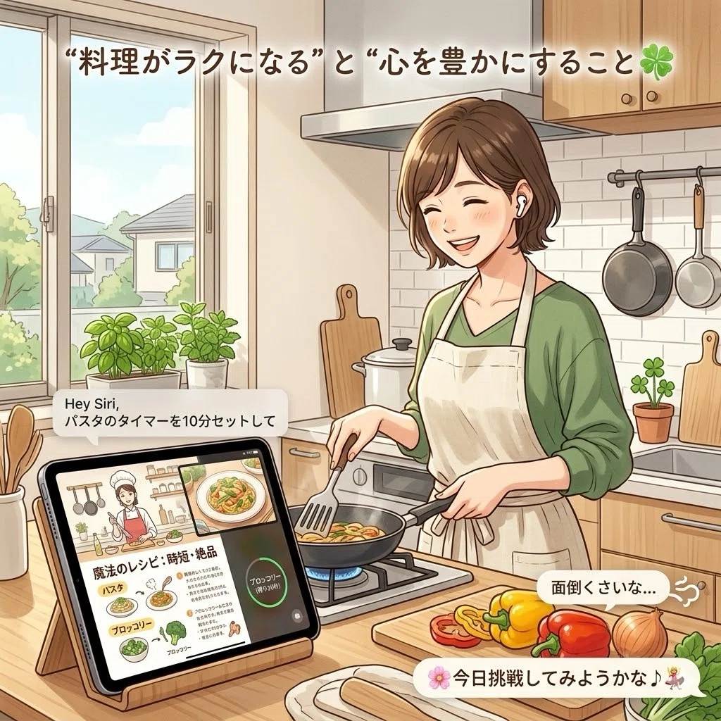 ??【2026年最新】キッチンに立つのが劇的に楽しくなる?✨「専用iPad 