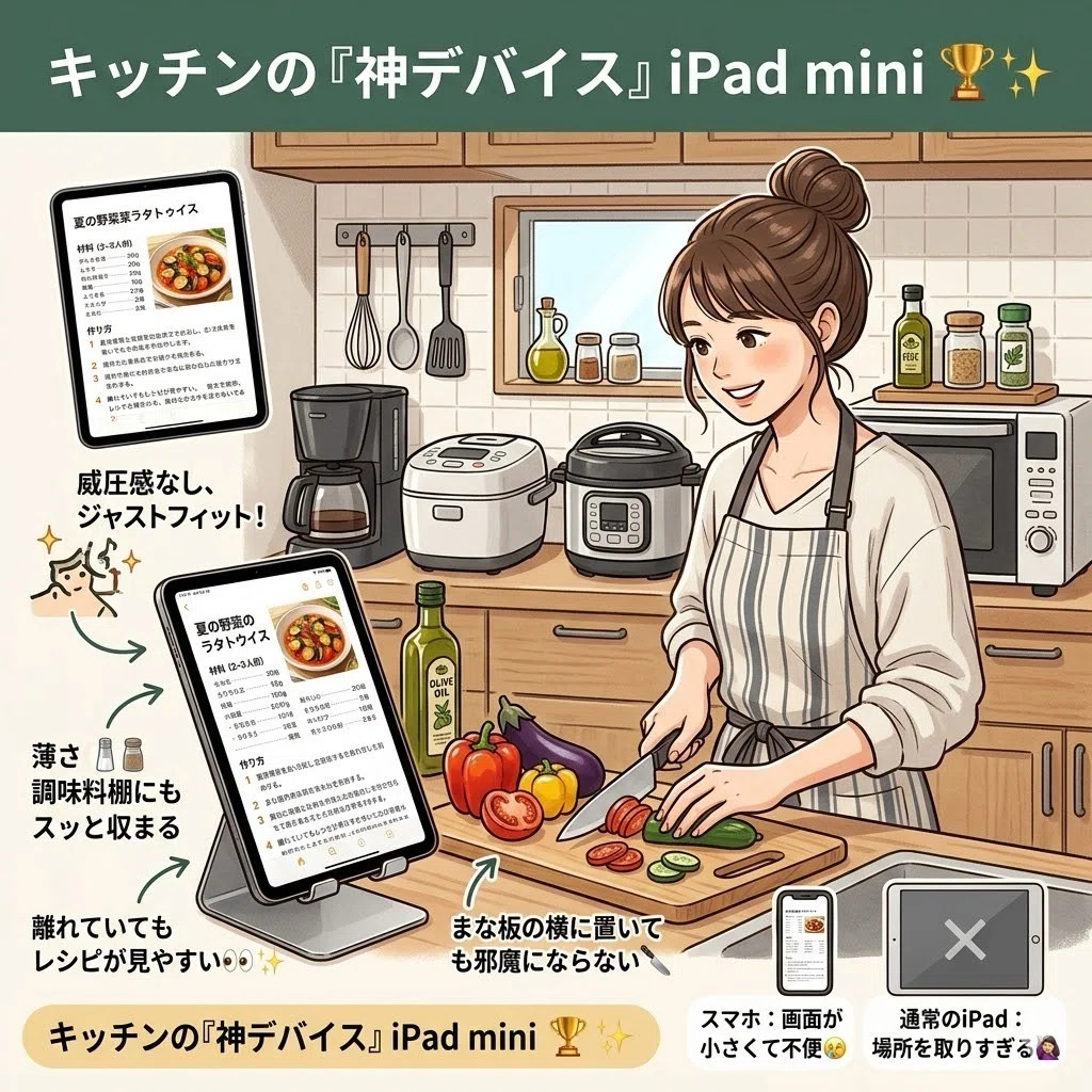 ??【2026年最新】キッチンに立つのが劇的に楽しくなる?✨「専用iPad 