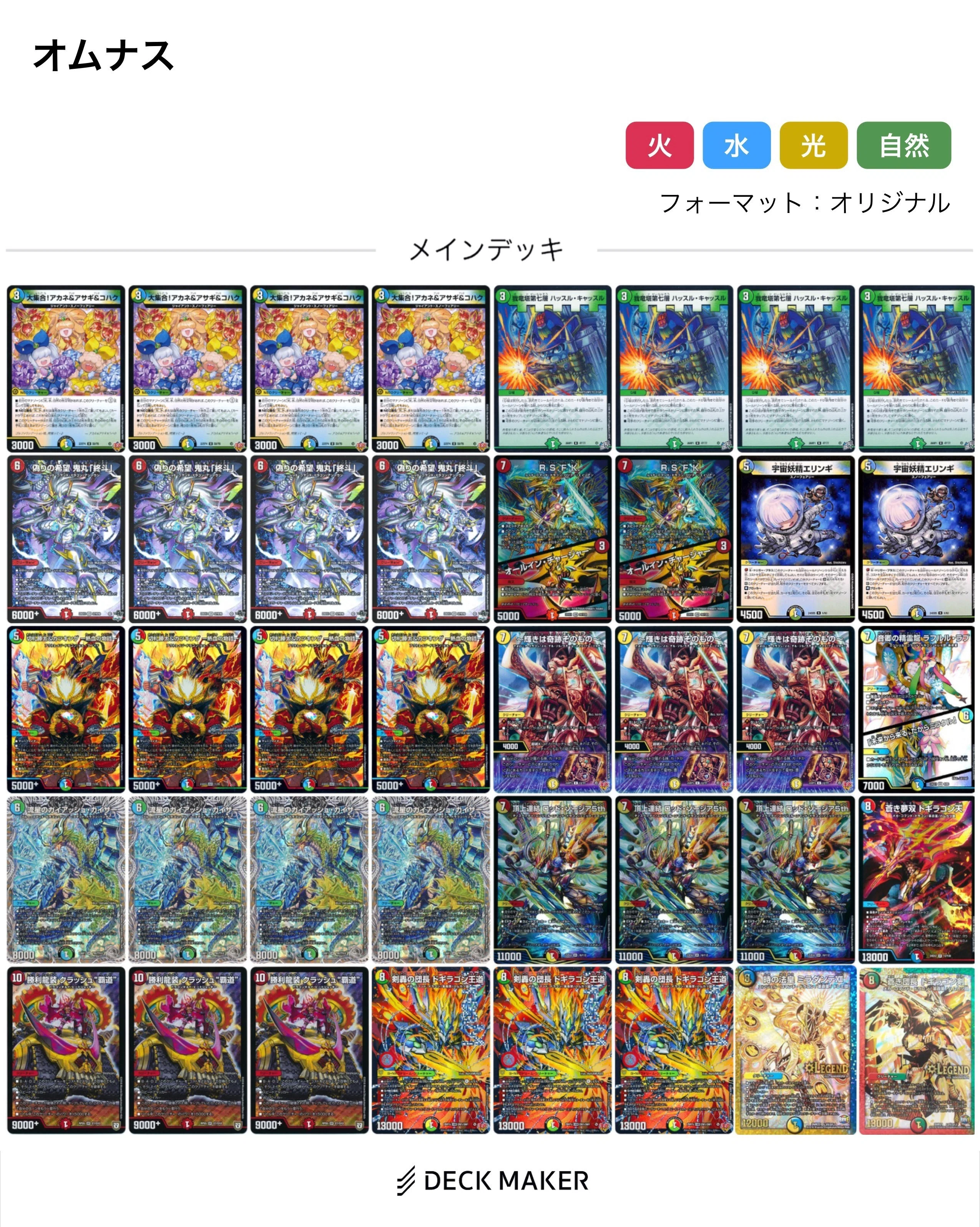 トータル14-4】4cドギラゴン王道とガイアッシュ覇道を合体させてみた