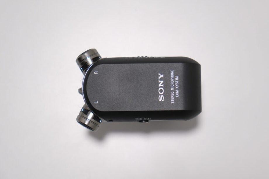 カメラ・ビデオで手軽に高音質！ソニーのステレオマイク「ECM-XYST1M