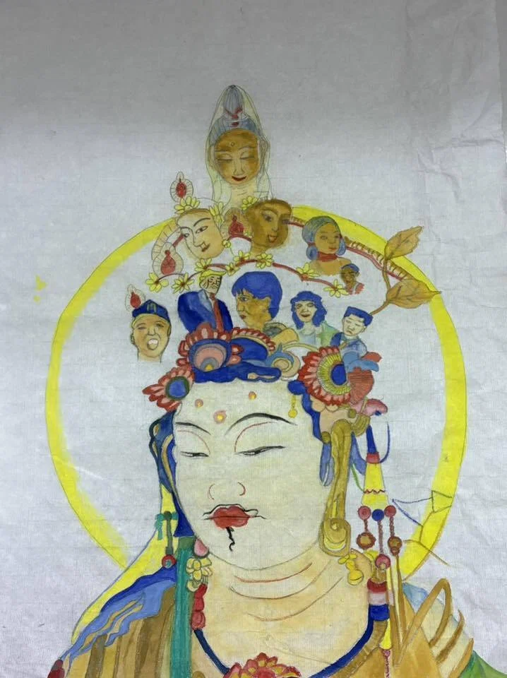 大阪西区民センター教室の皆さんの作品 [仏画曼荼羅アート] Artwork by