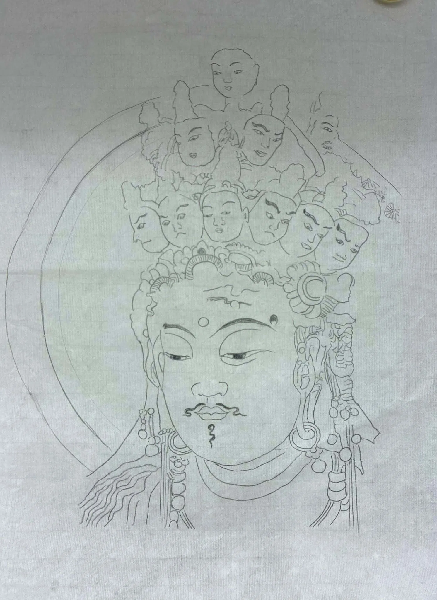 大阪西区民センター教室の皆さんの作品 [仏画曼荼羅アート] Artwork by