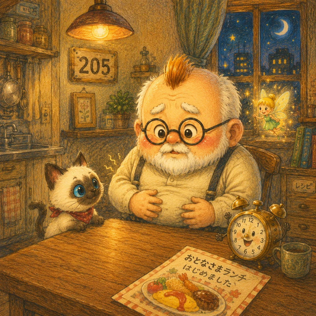 📘 'The Slightly Mysterious Picture Book of Food in Room 205