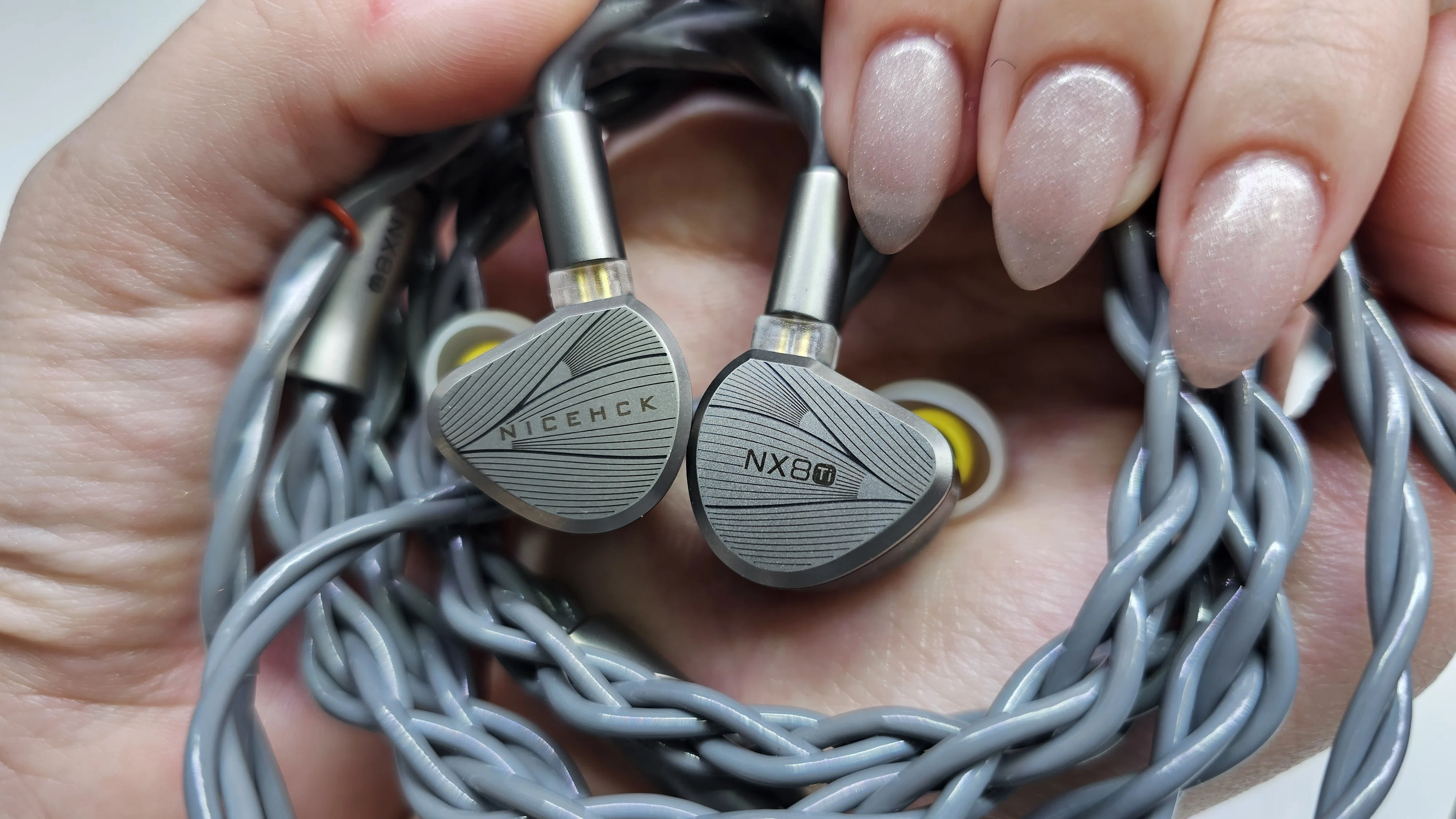 □NiceHCK NX8 Ti 紹介｜イヤホンジャックと豆?@ポタオデ
