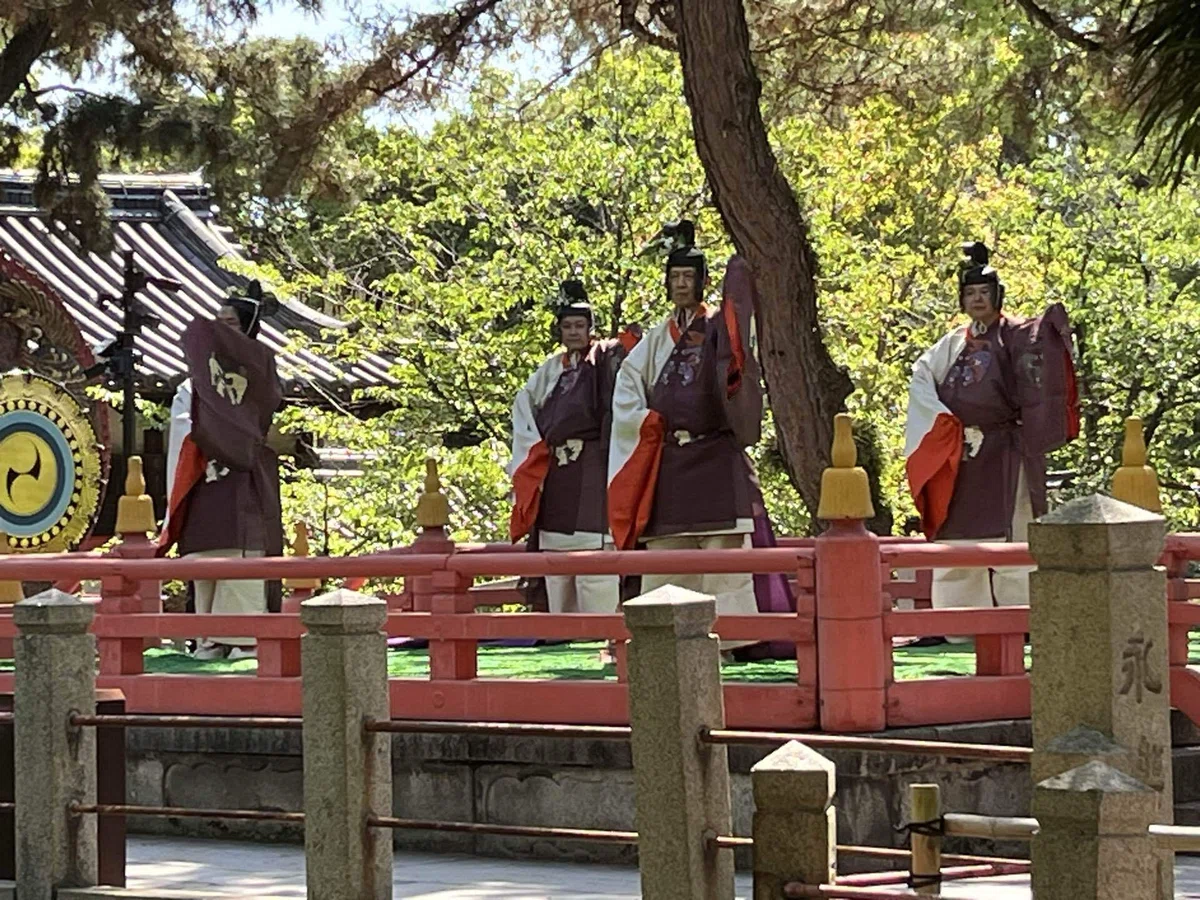 住吉大社 卯の葉神事|内田美由紀