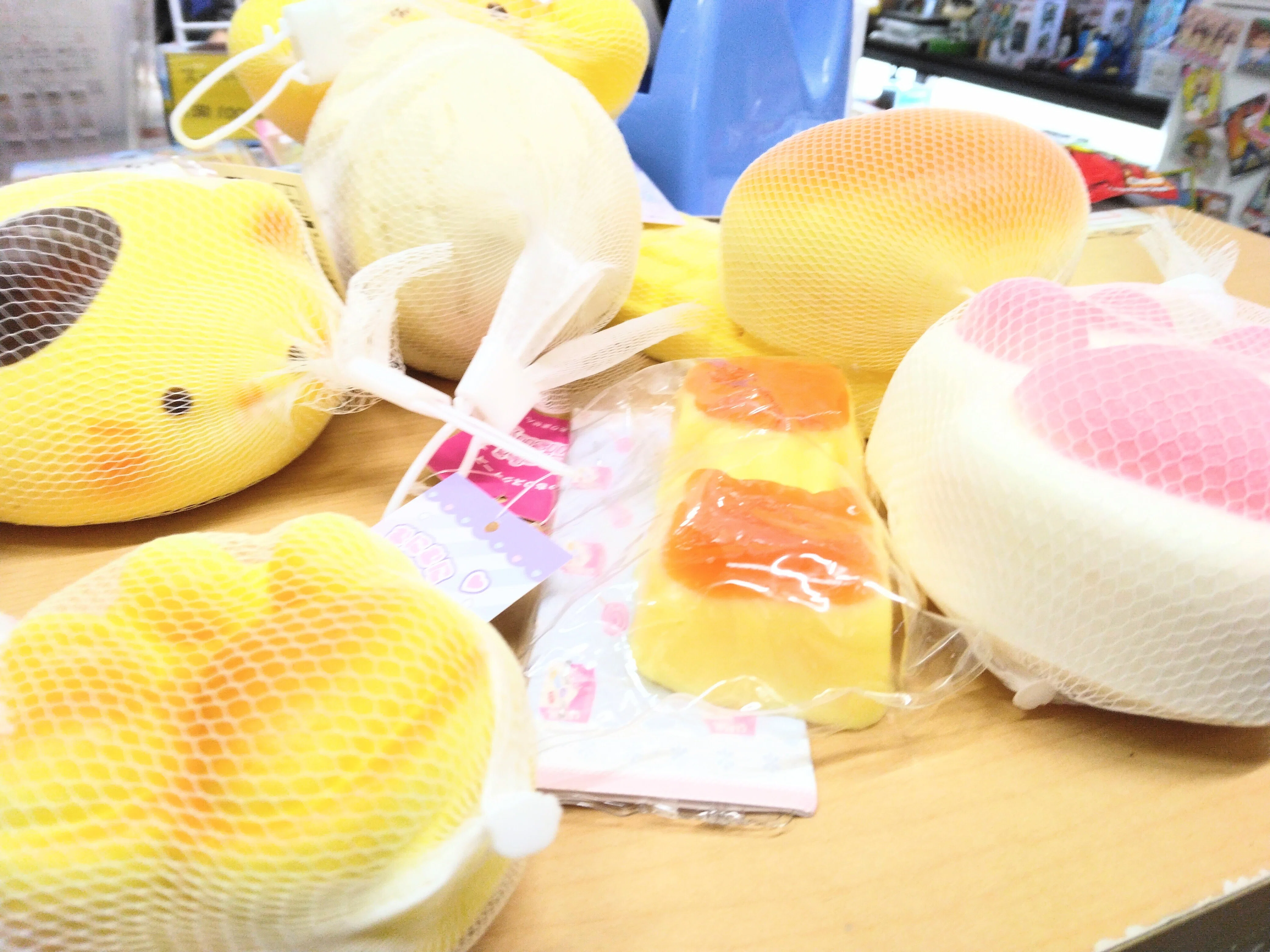 🎉✨スクイーズ大量入荷！！ふわもち癒し天国がやってきた