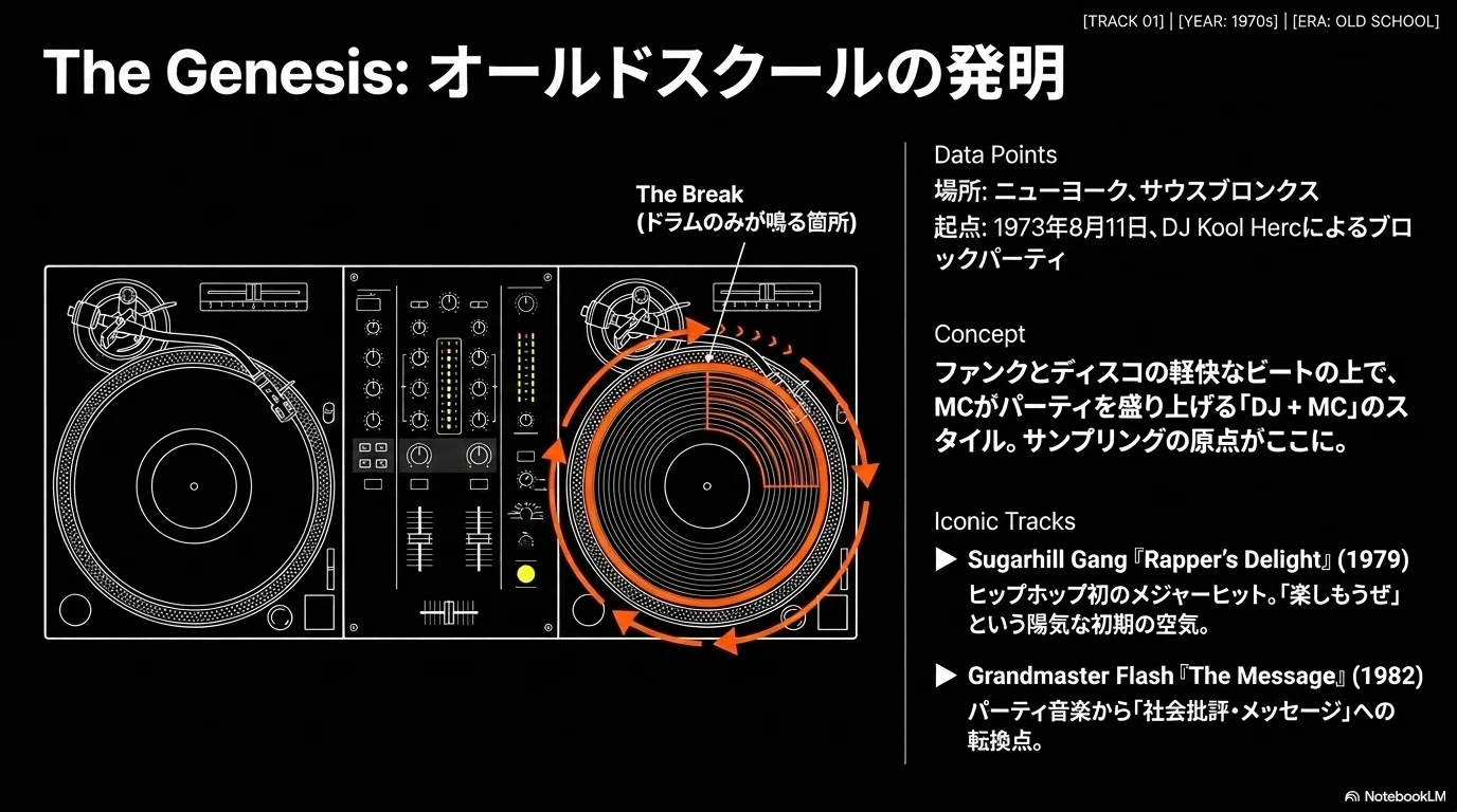 ヒップホップはこうして進化した—1970年代から