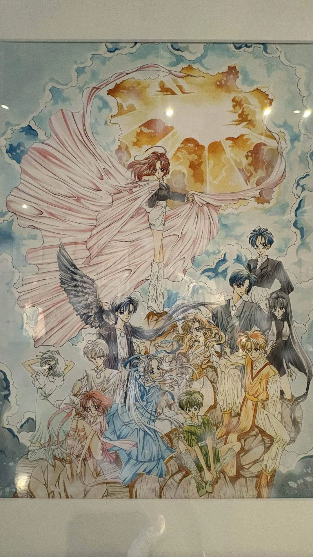 「アメジストの森、ルナの翼。 」 原画イラスト 種村有菜原画展で、自分のルーツを見つめ直した話。｜鈴木になりまして。