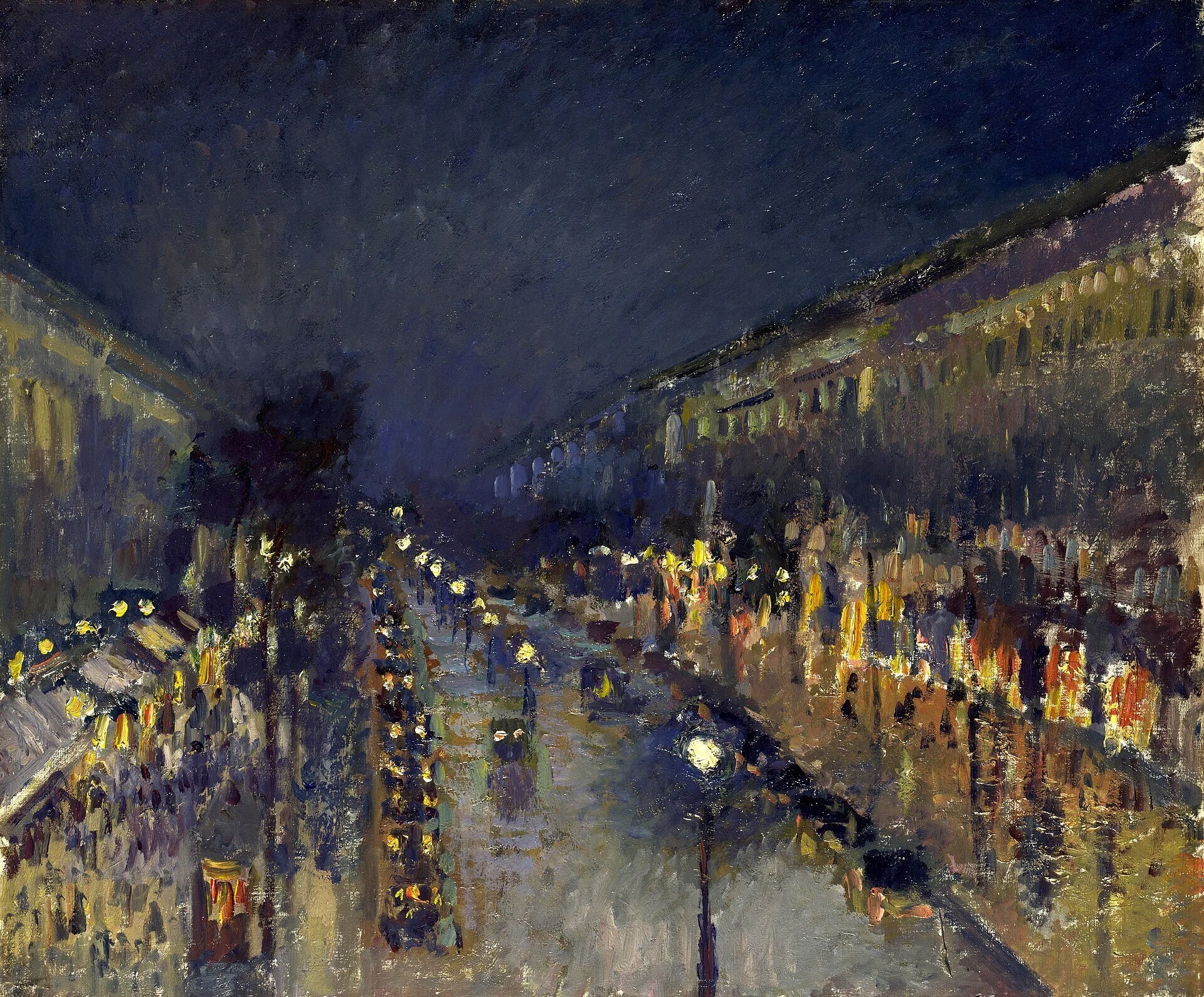 Light Drenched in Rain, a City Jewelry Box: Pissarro's 'The