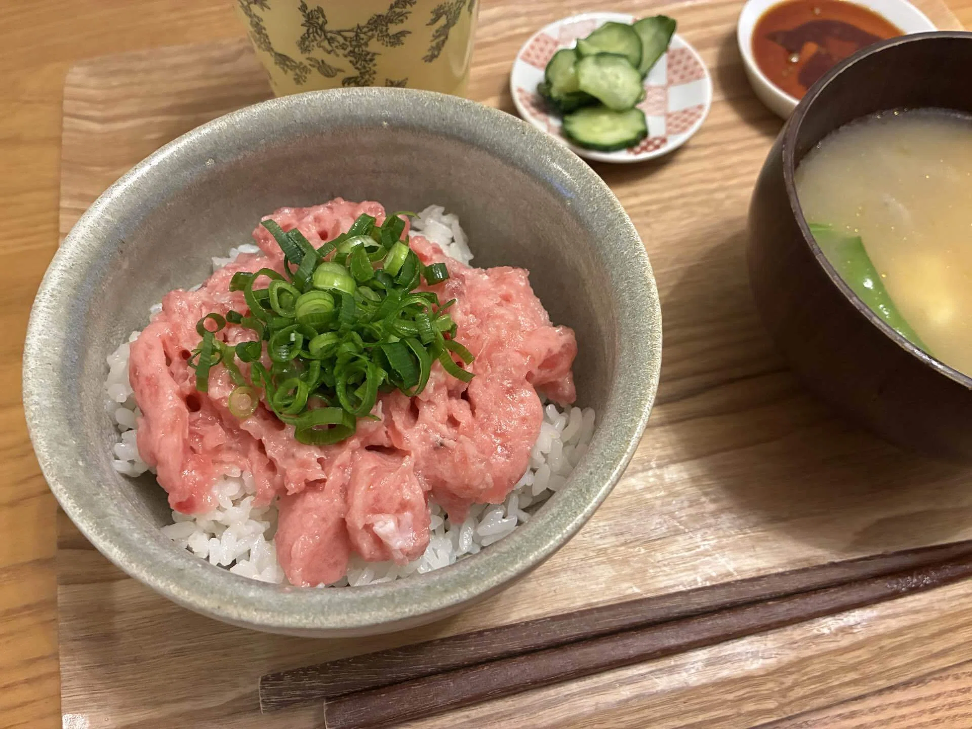 5月6日夜 GWよ行かないでねぎとろ丼｜日々に栞／暮らしと本とアート記録