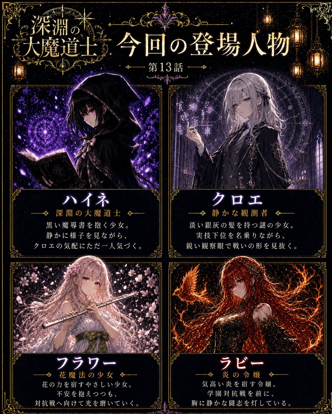深淵の大魔道士 第13話「クロエ」｜創作大賞2026｜ファンタジー小説