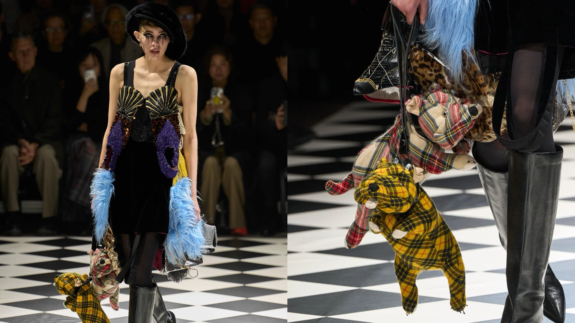 涙のメイクと、ぬいぐるみ——JUNYA WATANABE 2026AWに寄せて｜ツキヤマ
