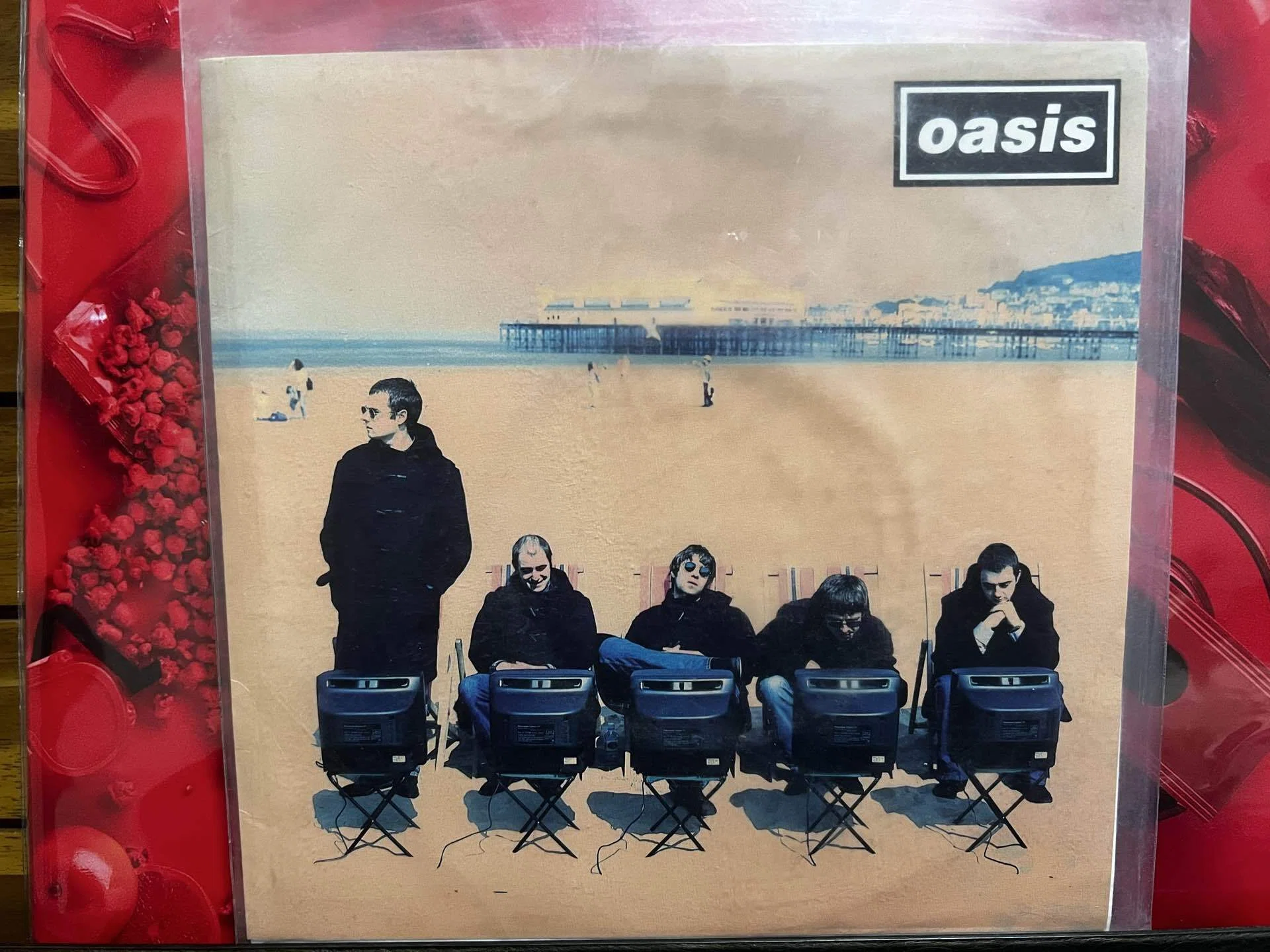 帰ってきた！今日(5/6)初めて聴いたレコード(Oasis - Roll With It)⑭