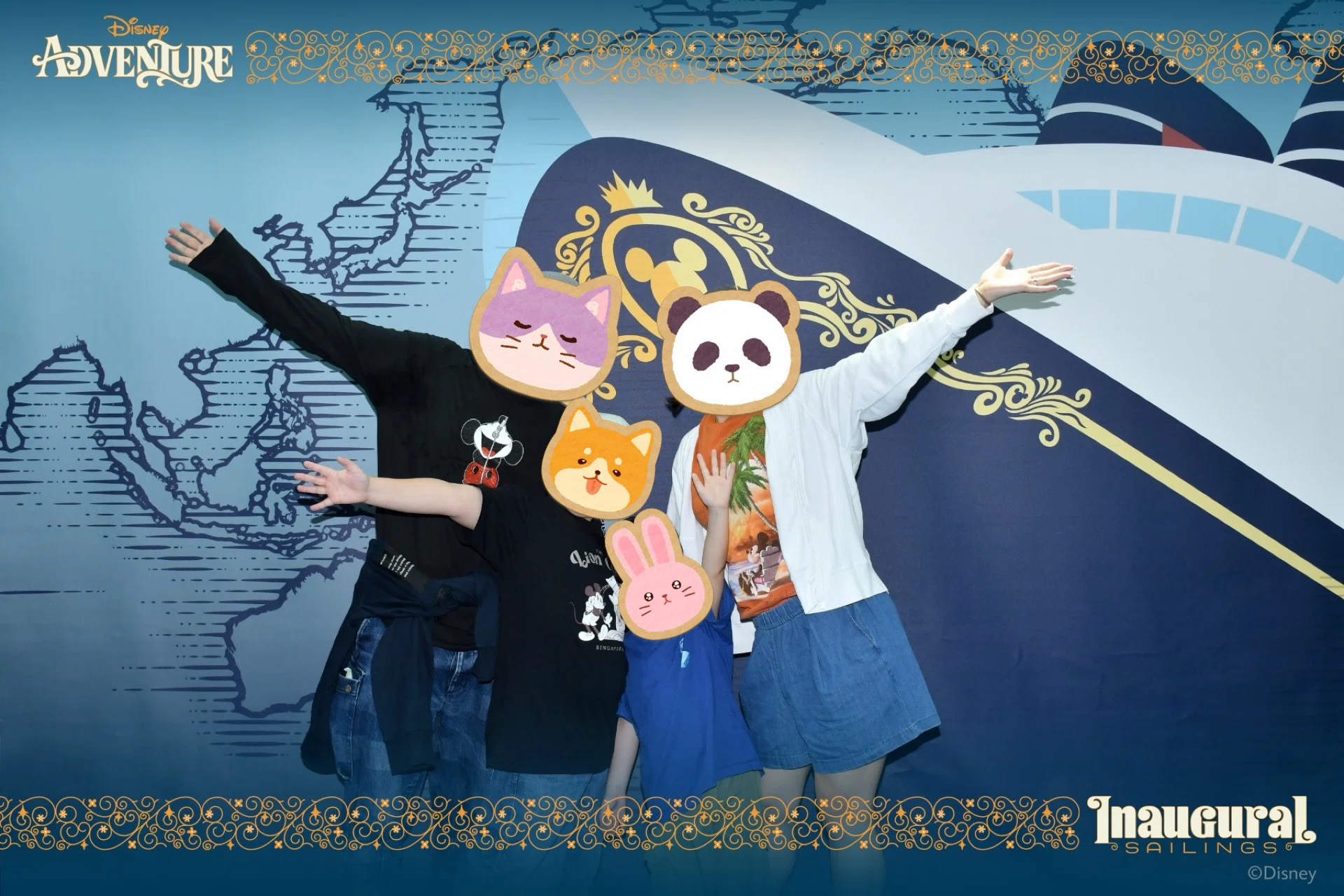 Disney Adventure体験記③ 1日目〜いよいよ乗船！コンシェルジュ 