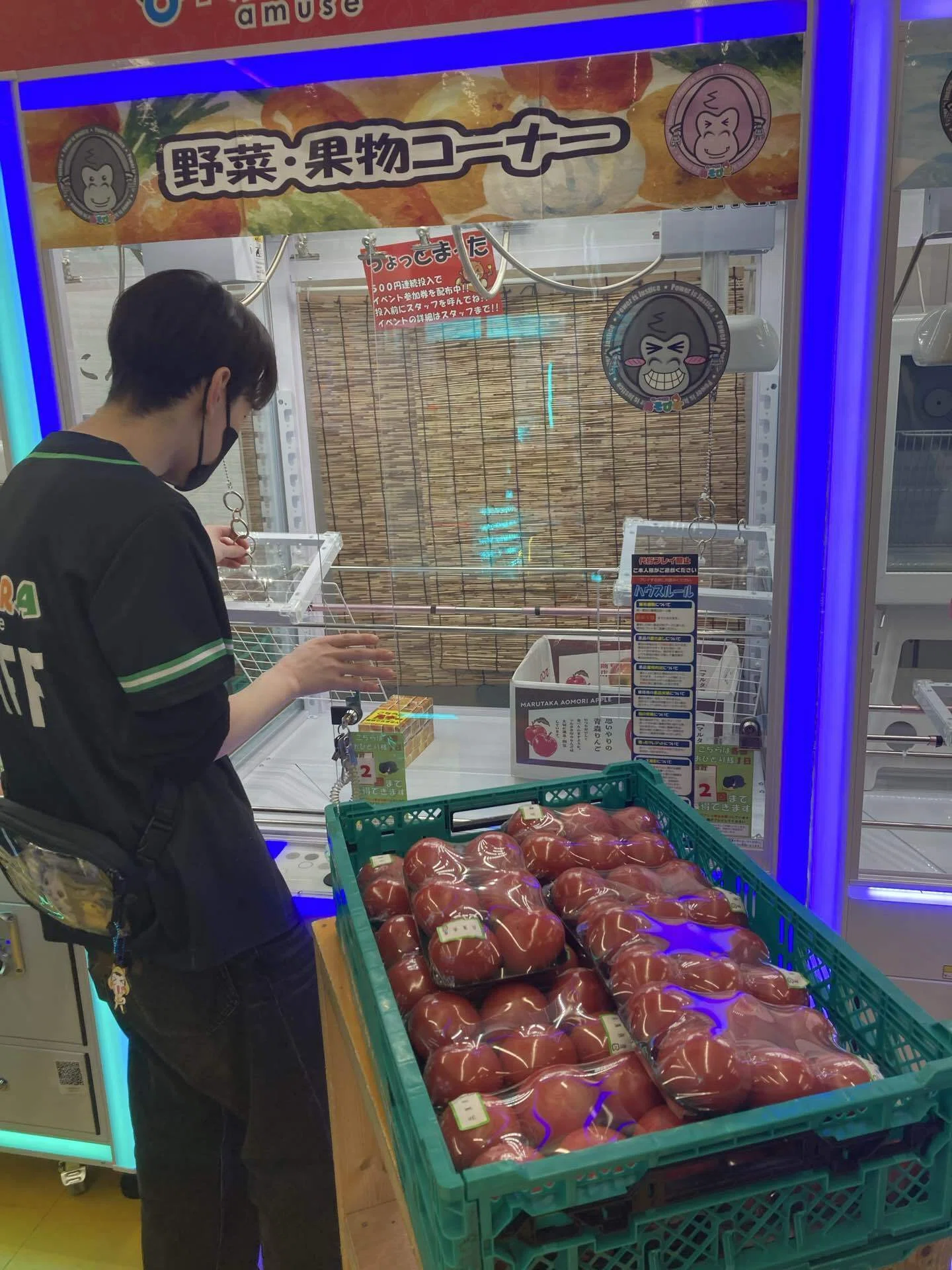 野菜が取れるクレーンゲーム｜TOGEMARU_note