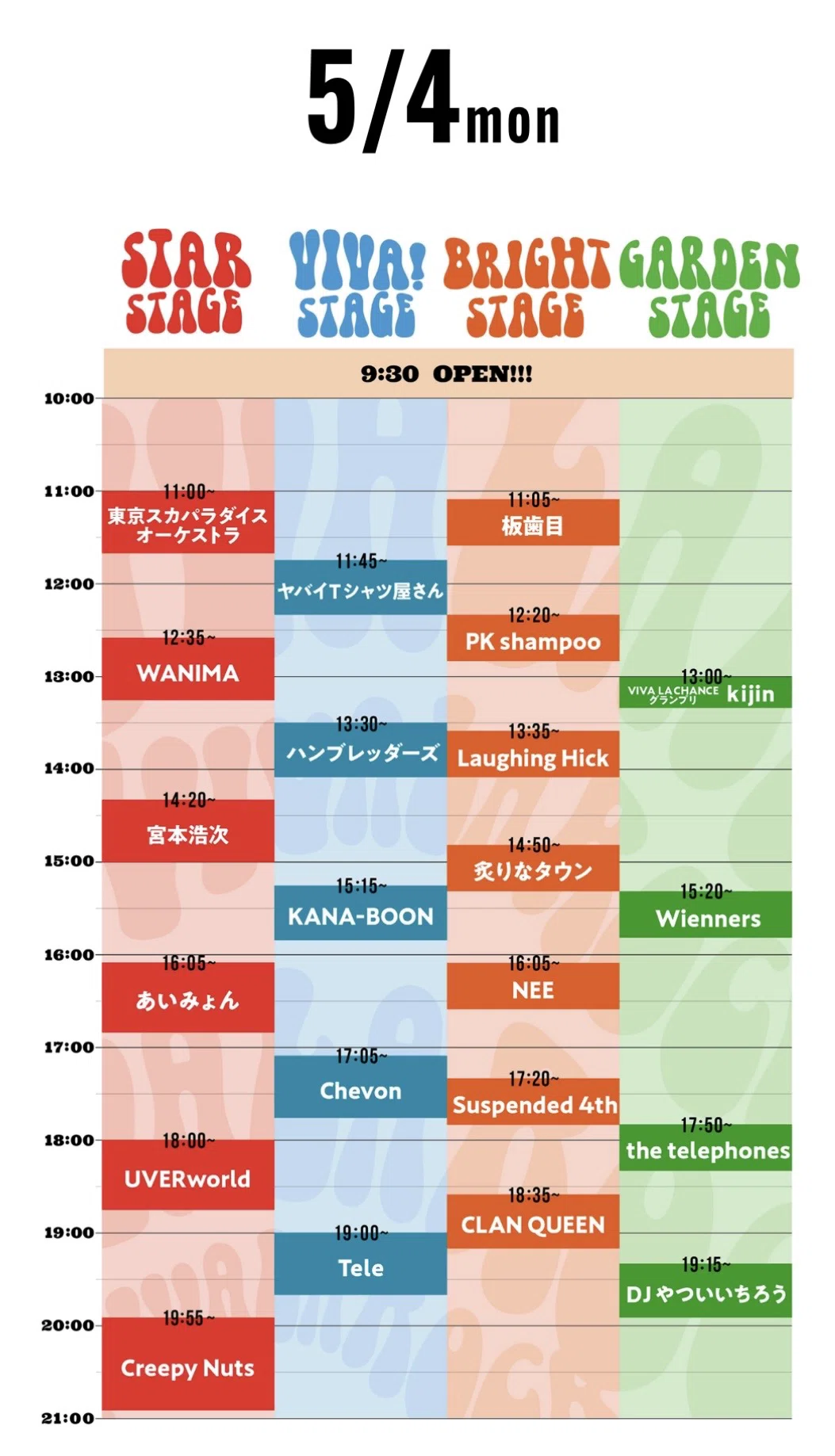 ビバラロックで見つけた「本気の熱量」。トップアーティストに背中を押