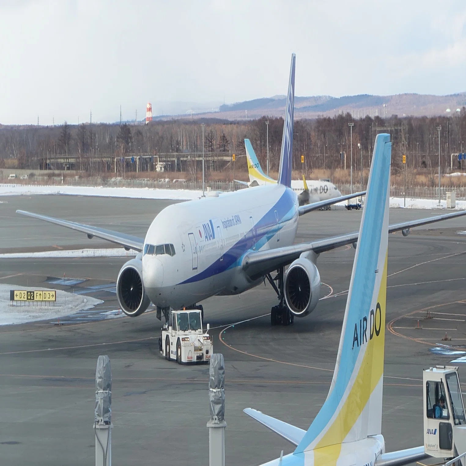 最後の500人級大型機に乗る 札幌から羽田を経た冬の帰路｜かんちゃん