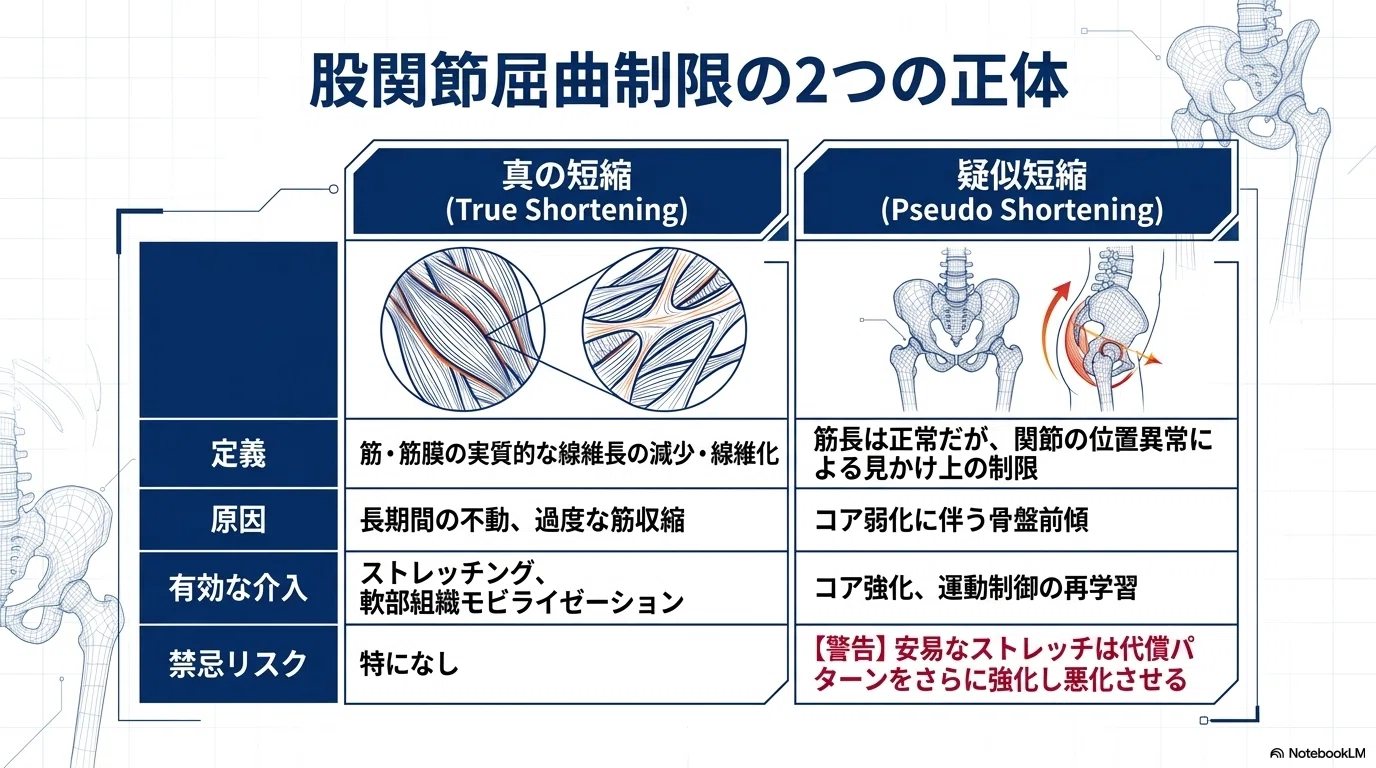 8割のセラピストが誤解しているー「股関節屈曲制限＝腸腰筋タイト