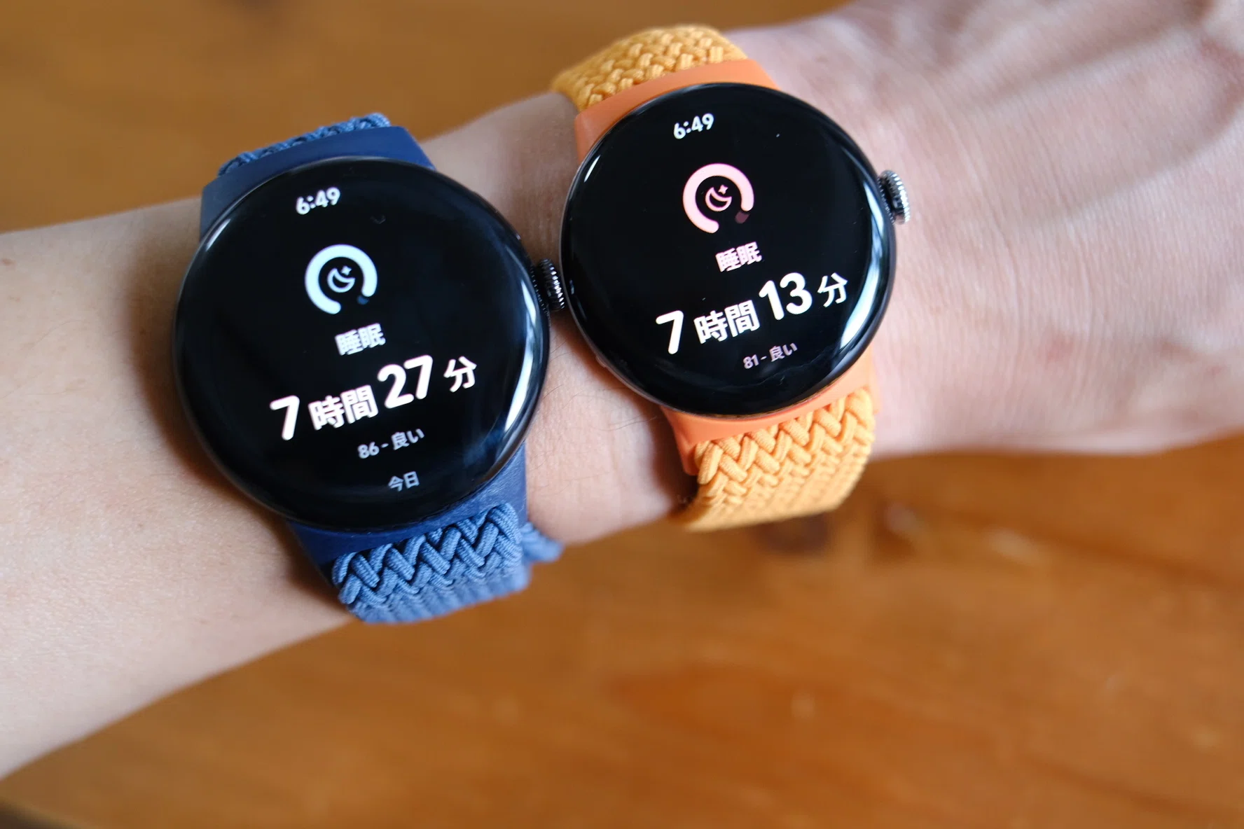 ピクセルウォッチ4の45mmと41mmを夫婦で比較！サイズ選びとバッテリー 