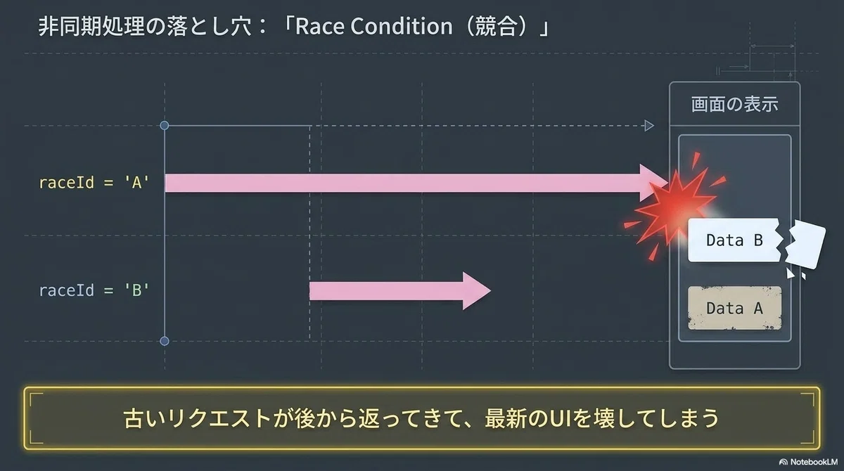 【React × TypeScript】useEffect の中で行う非同期処理と async / await / try / catch ...